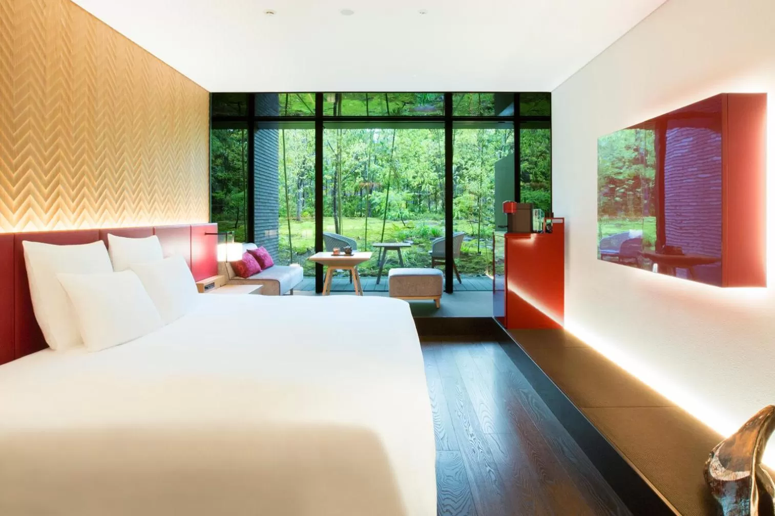 Bedroom, Bed in Garrya Nijo Castle Kyoto