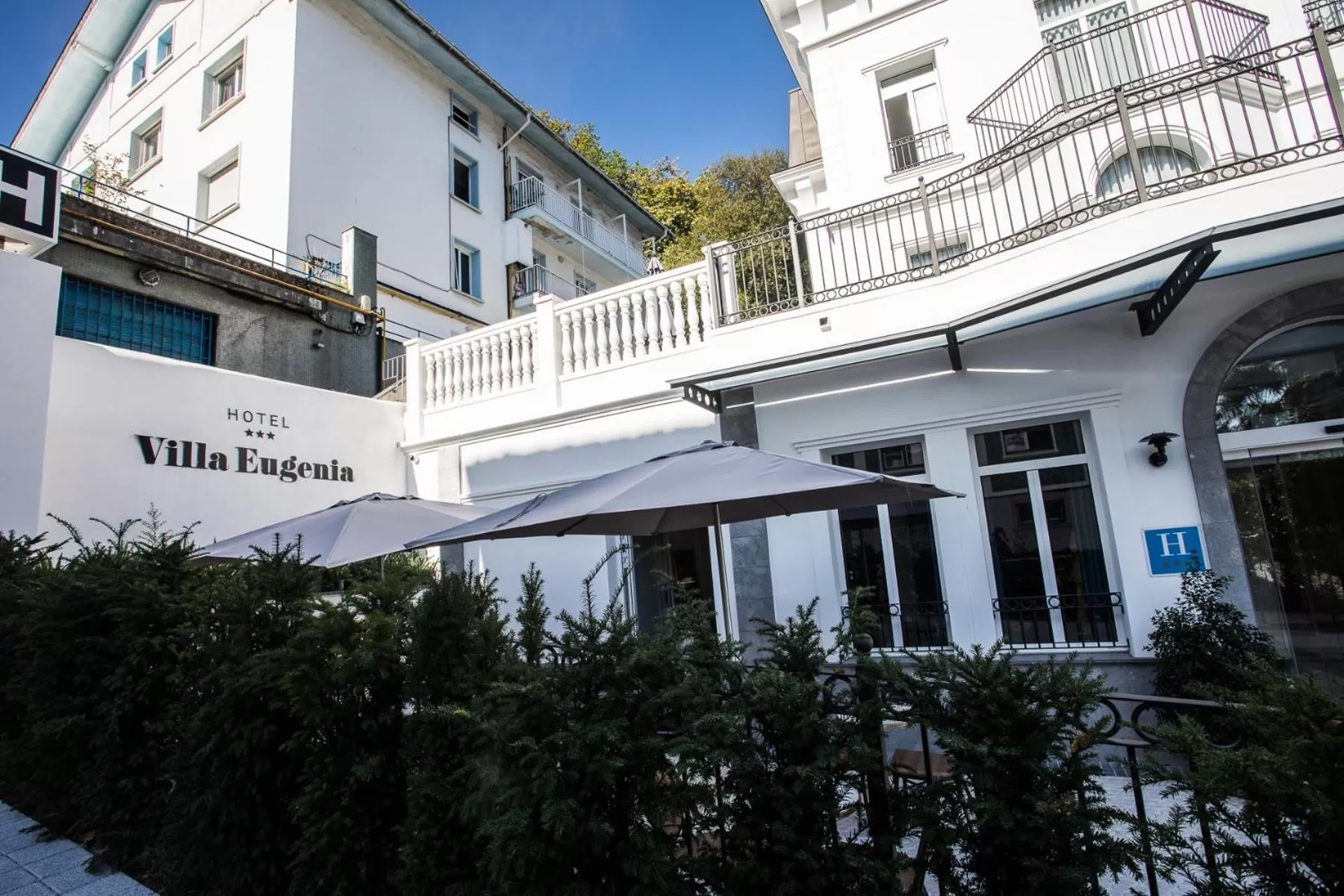 Facade/entrance in Villa Eugenia Boutique Hotel