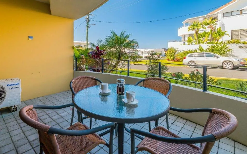 Patio in The Cove Yamba