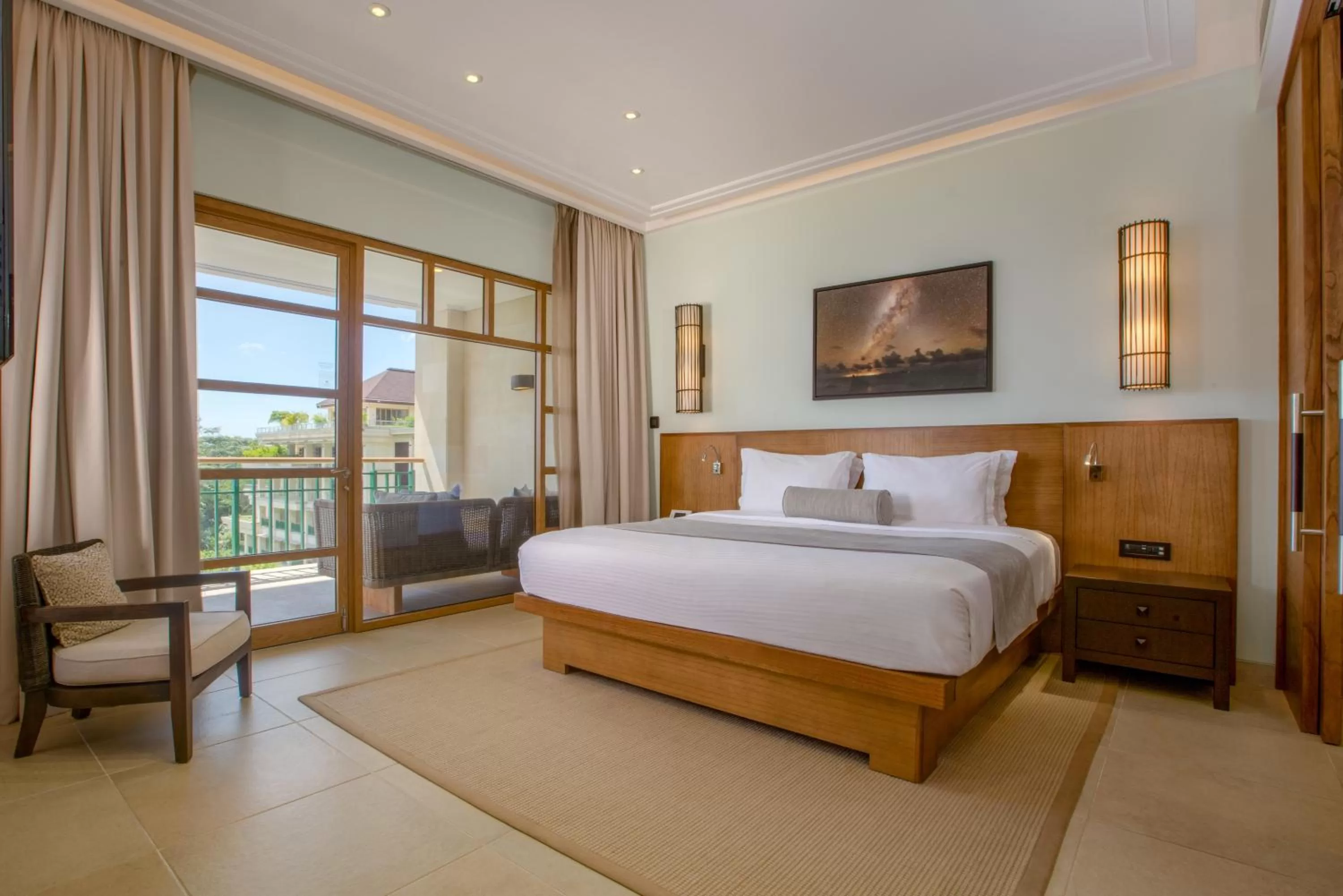 Bedroom, Bed in Savoy Seychelles Resort & Spa