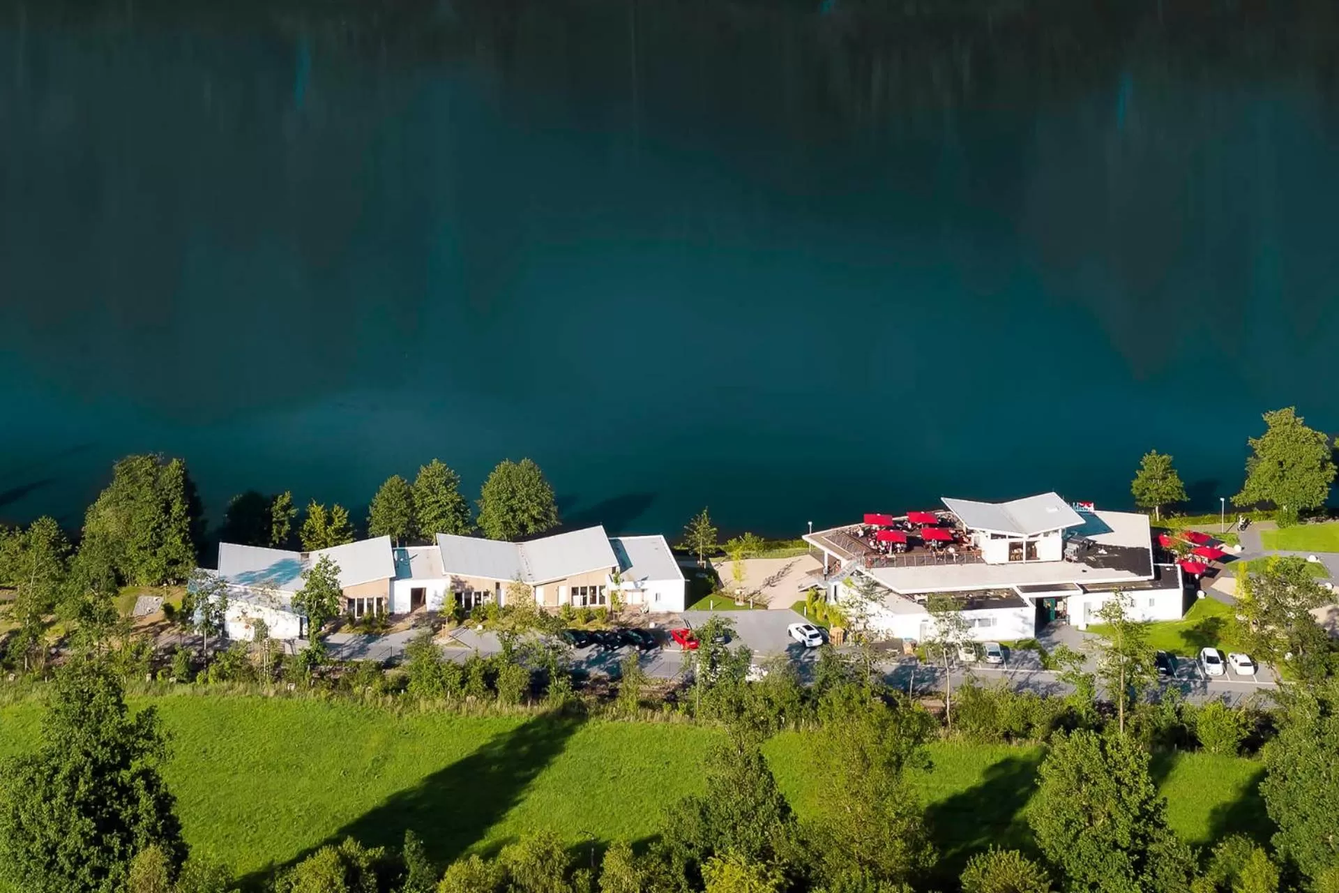 Property building in MotelplusHotel BiggeSeeFront