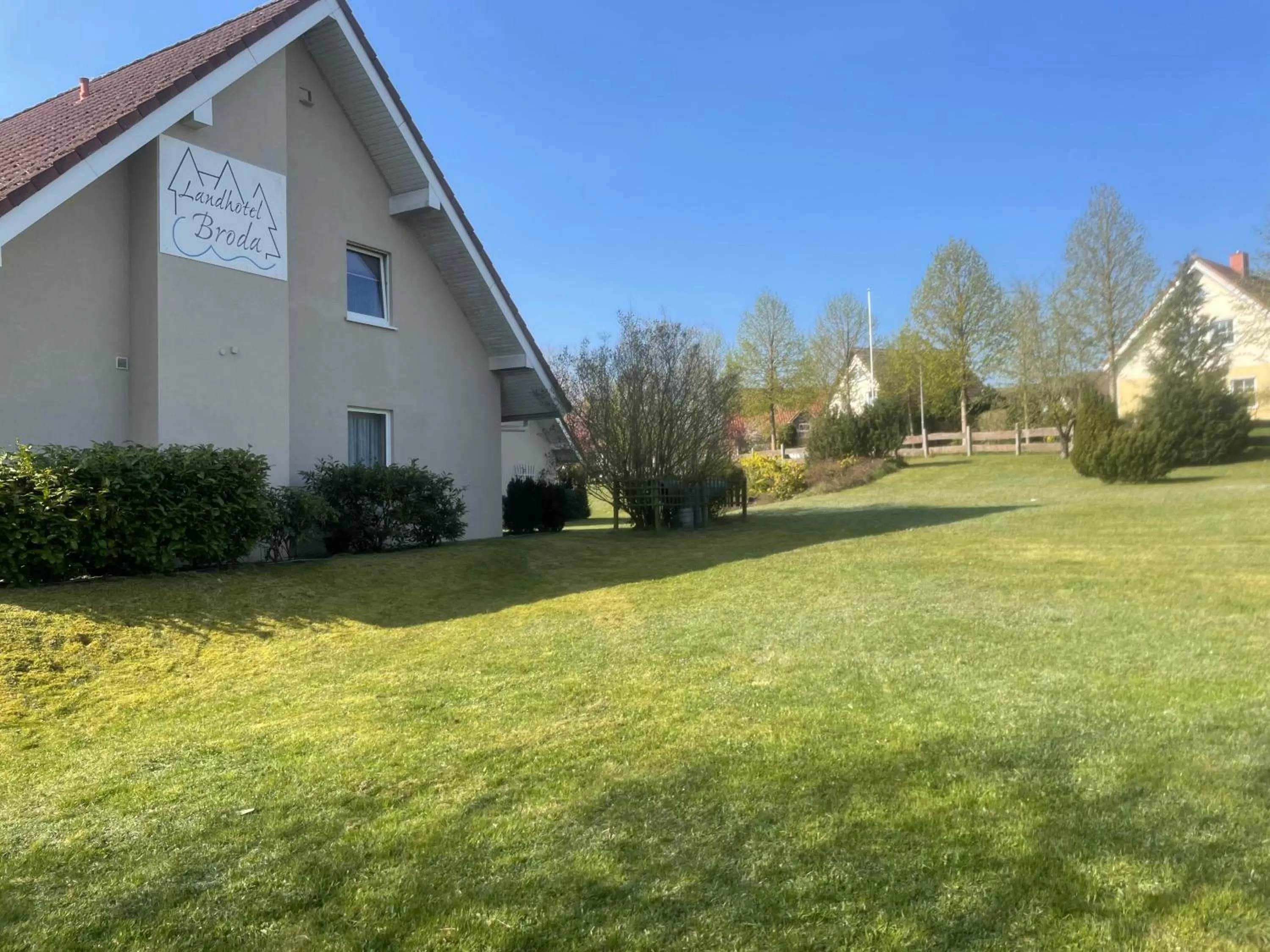 Property building in Landhotel Broda