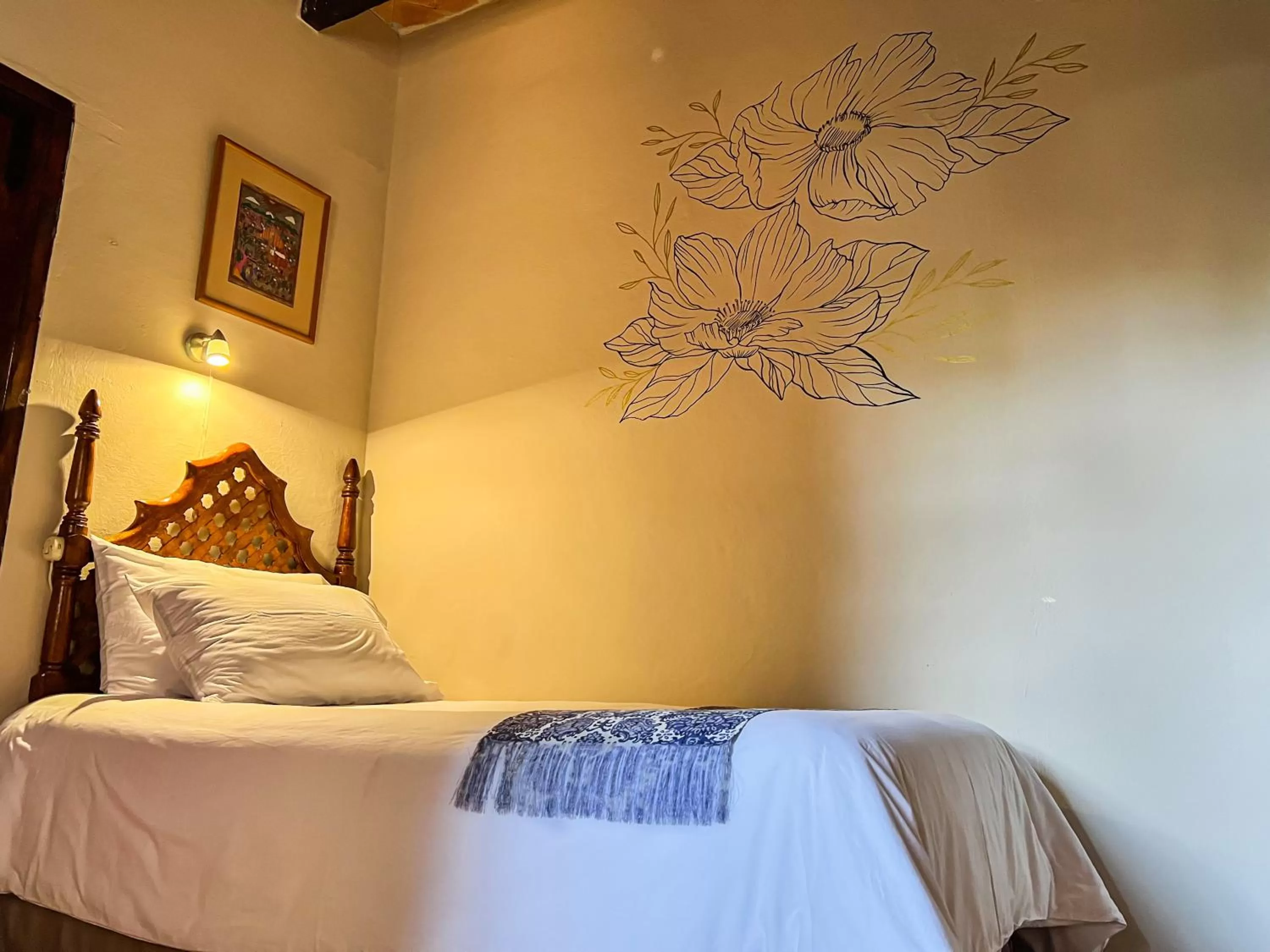 Bed in Hacienda de las Flores