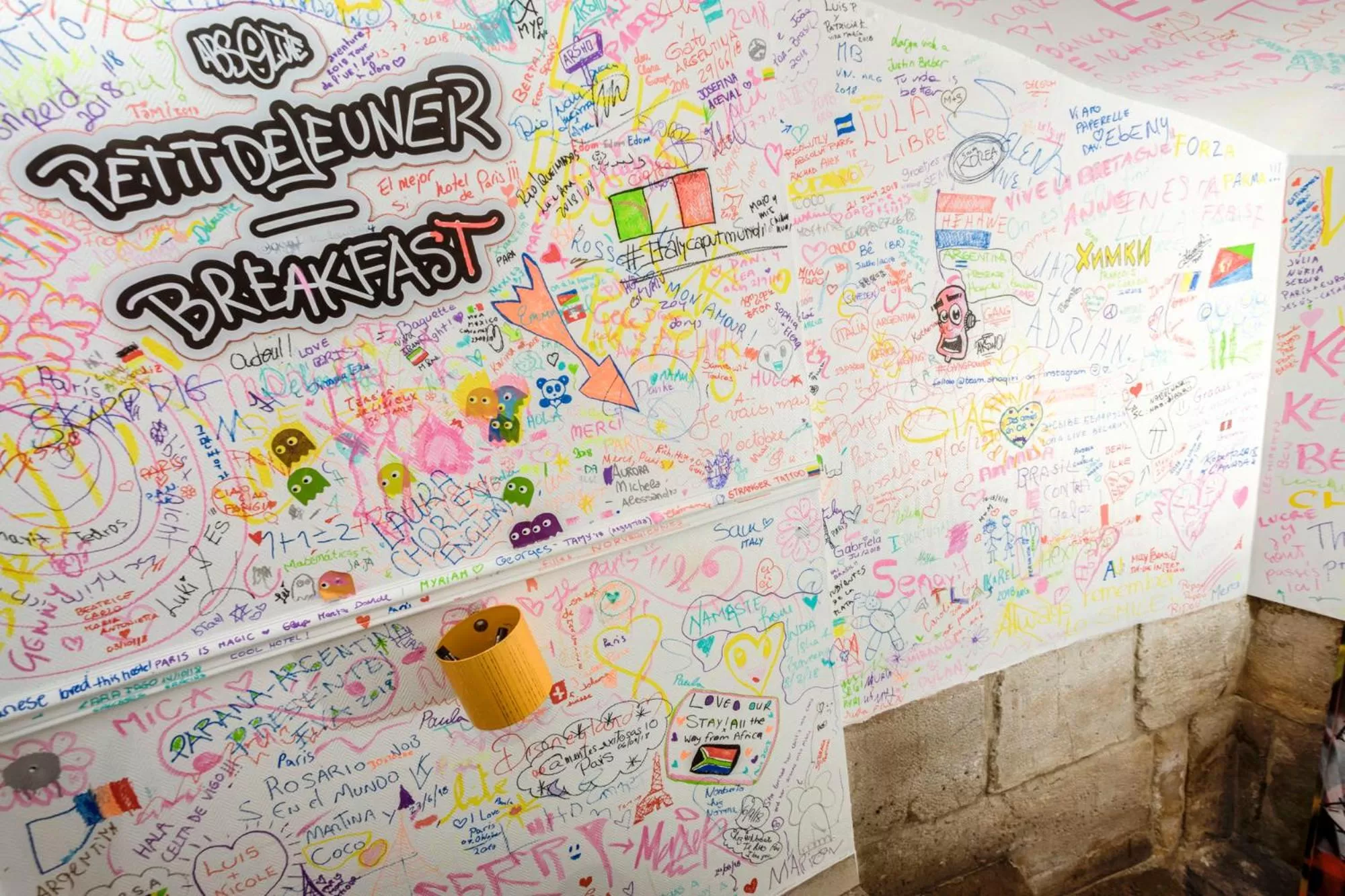 Floor plan in Absolute Hotel Paris République