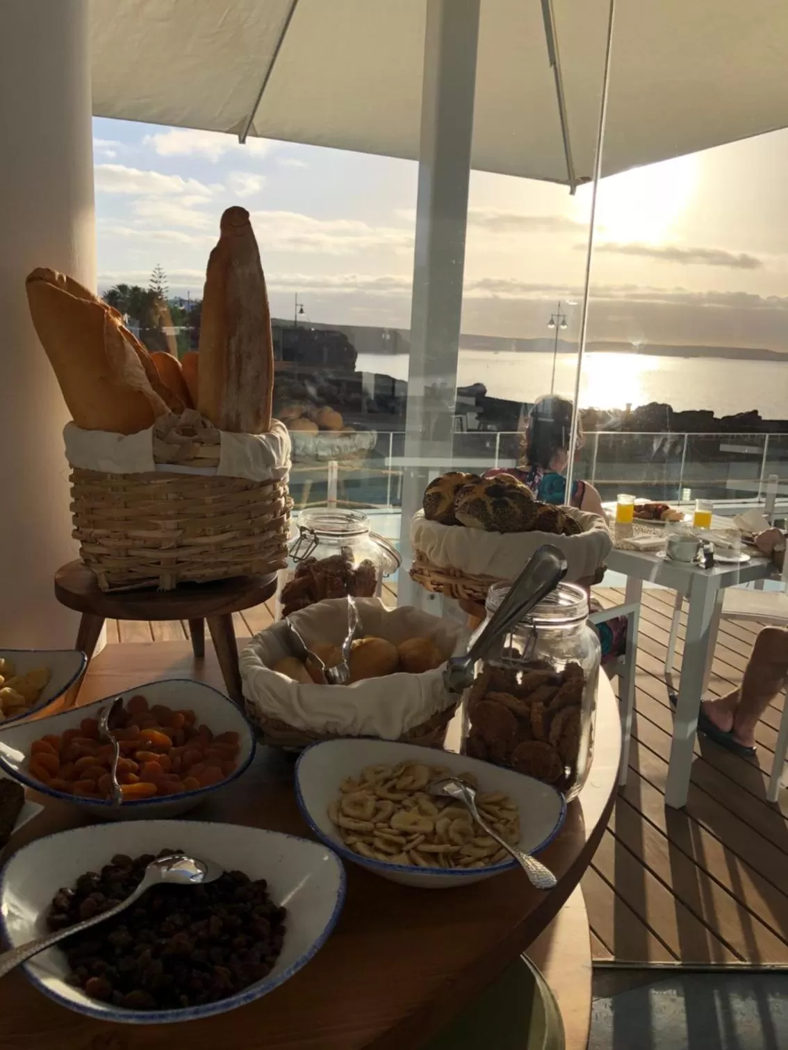 Buffet breakfast in CalaLanzarote Suites Hotel - Adults Only