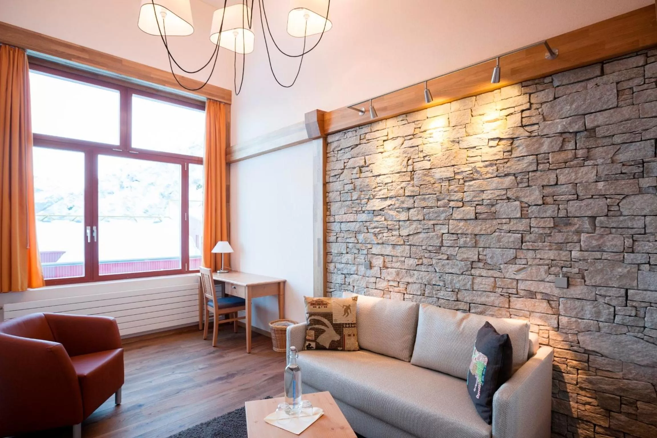 Seating area in Berghotel Trübsee - Accessible Only by Cable Car