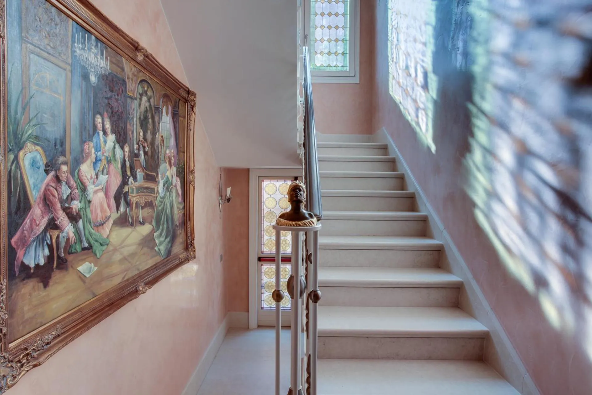 Decorative detail in Hotel Moresco