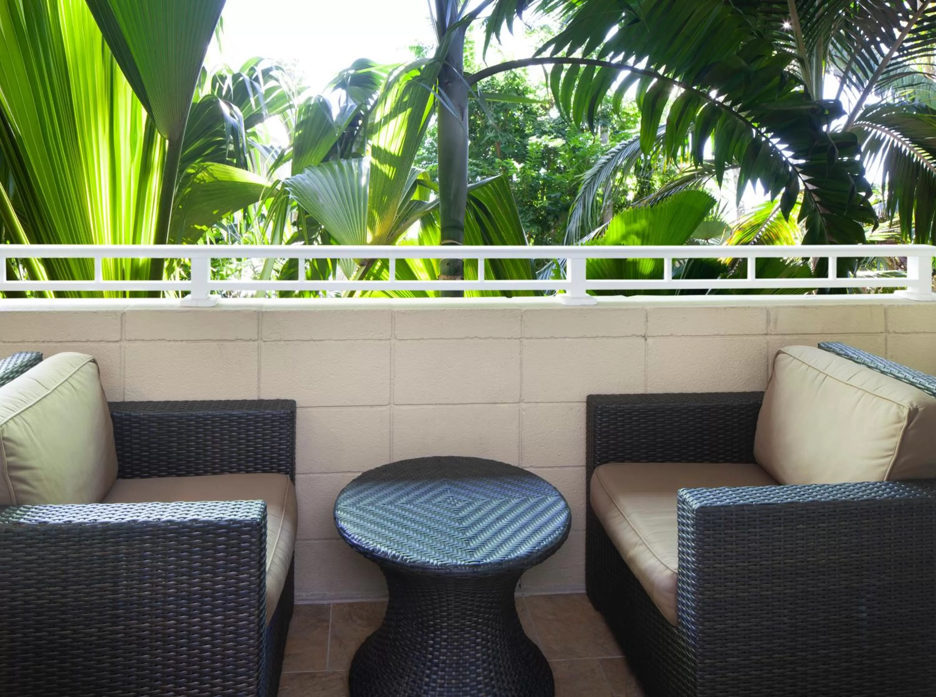 Patio in Pier House Resort & Spa