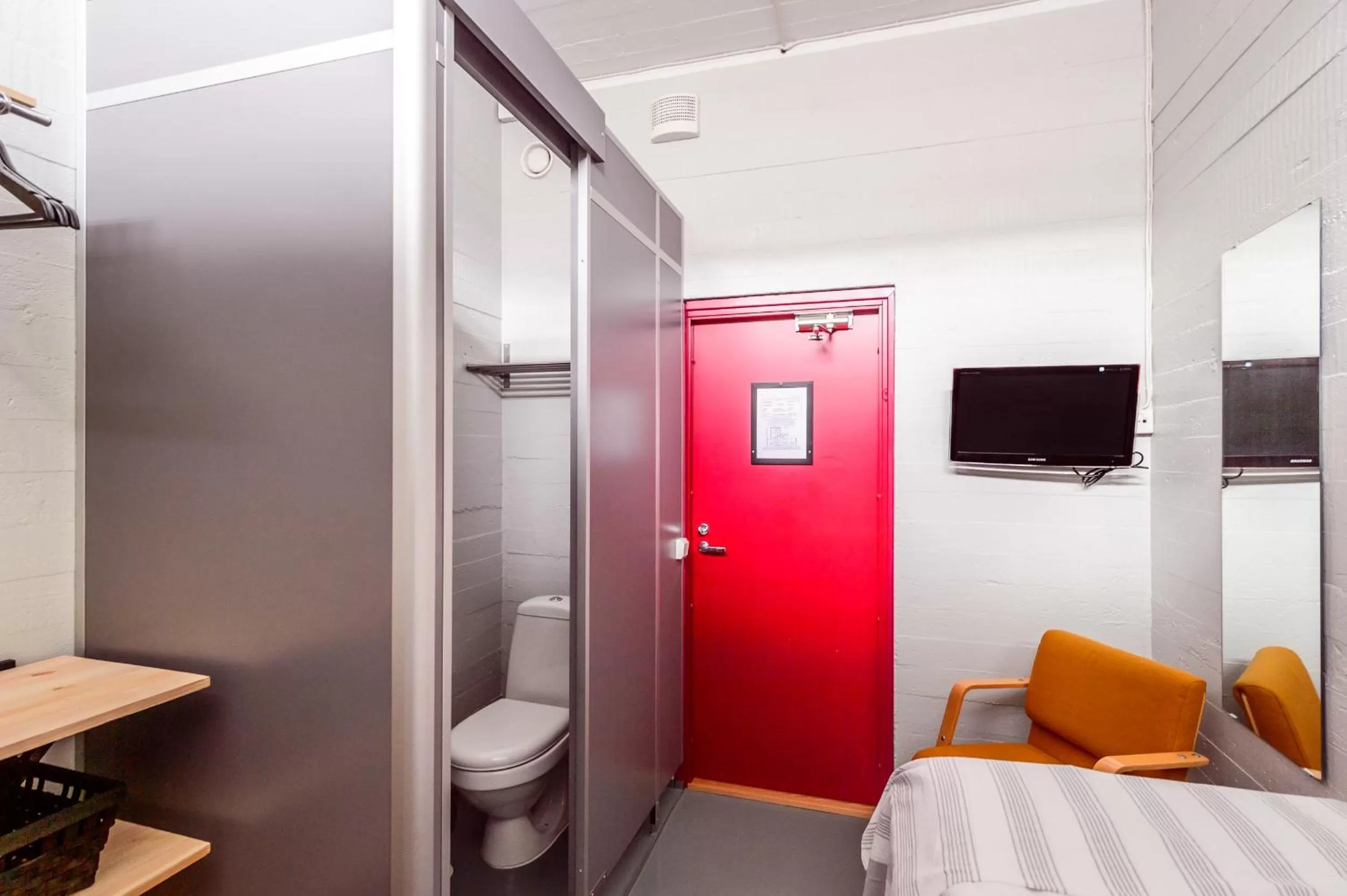 Decorative detail, TV/Entertainment Center in Hotel Bulevard