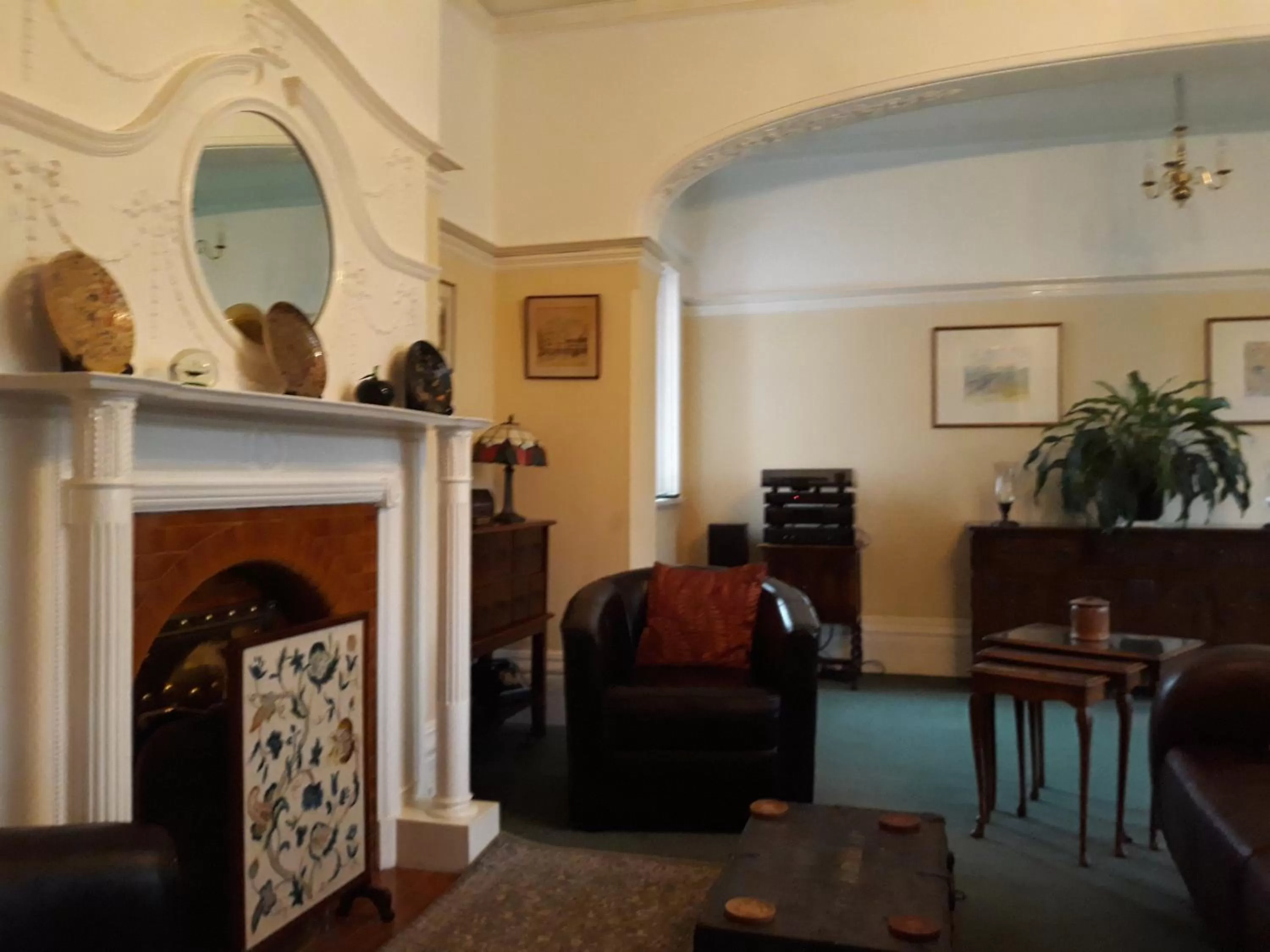 Living room in The Manse B&B