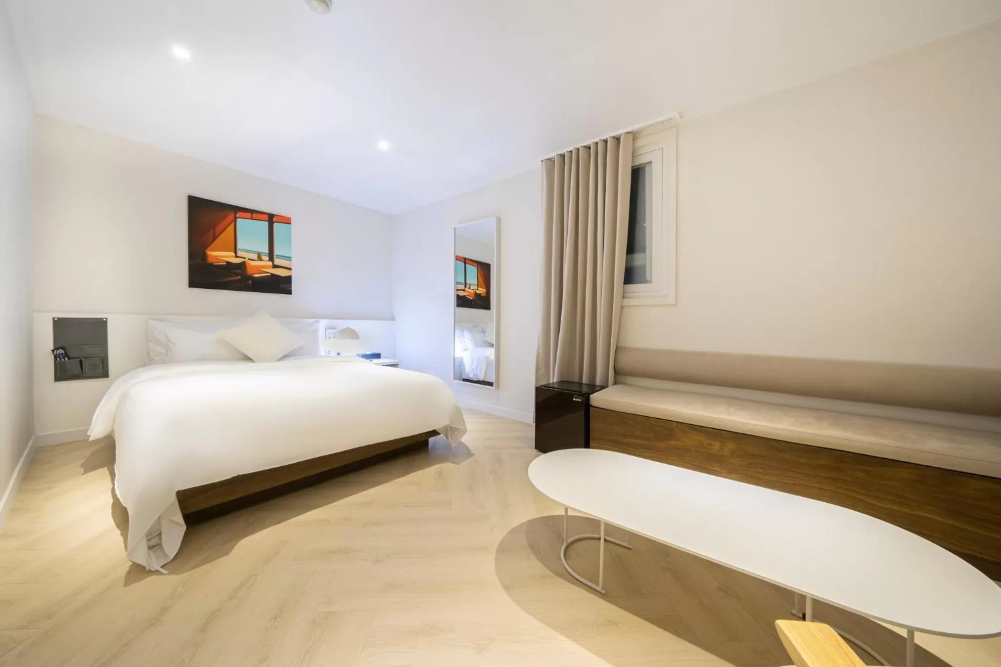 Bedroom, Bed in Goyo37 Hotel Osan by Aank