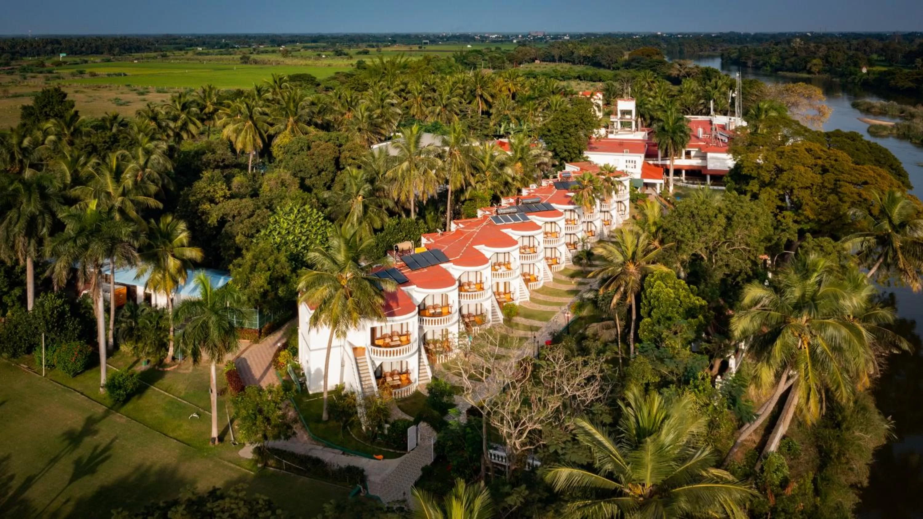 Natural landscape in GReaT Trails Riverview Thanjavur By GRT Hotels