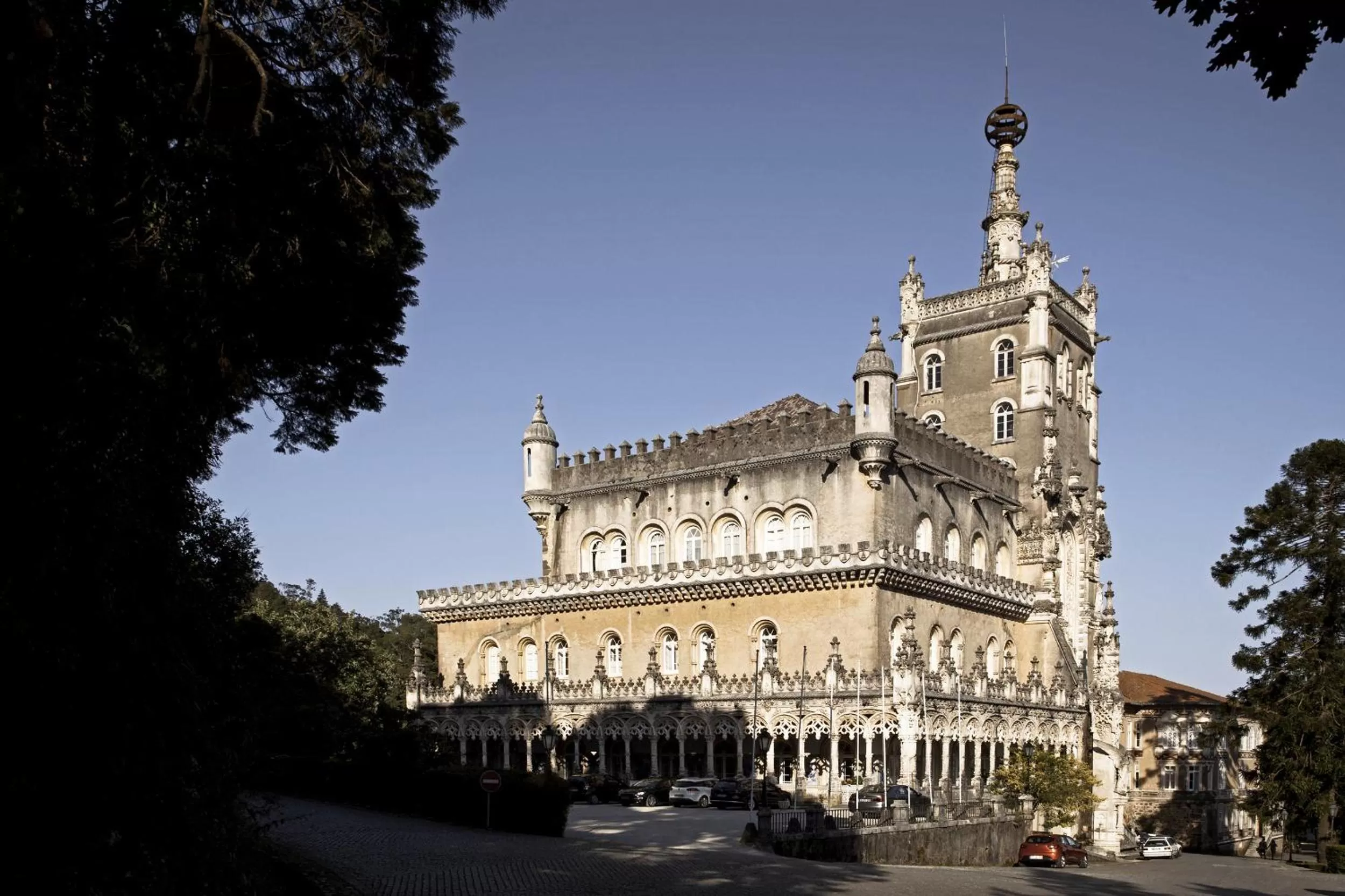 Facade/entrance in Palace Hotel do Bussaco
