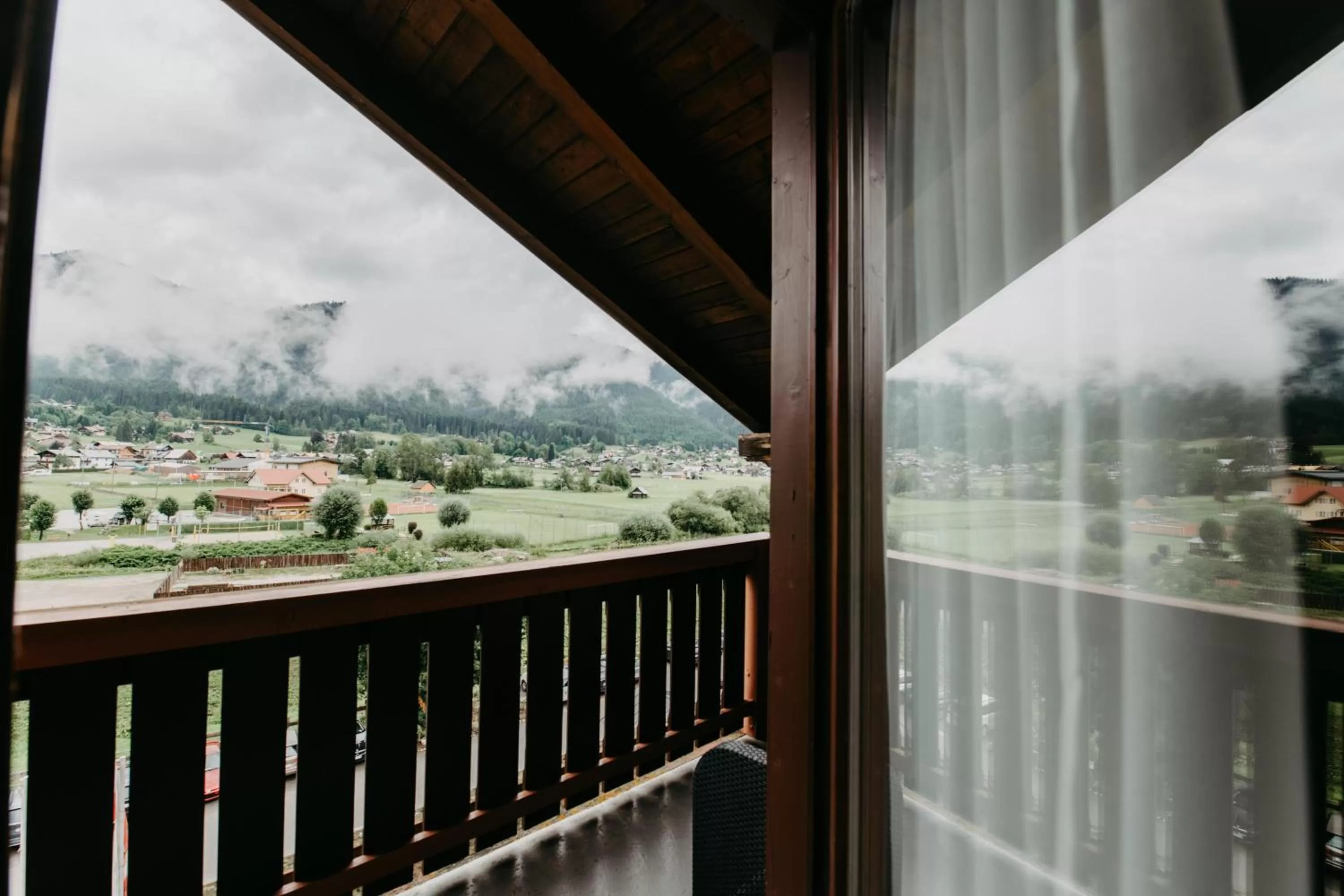 Balcony/Terrace in Vitalhotel Gosau