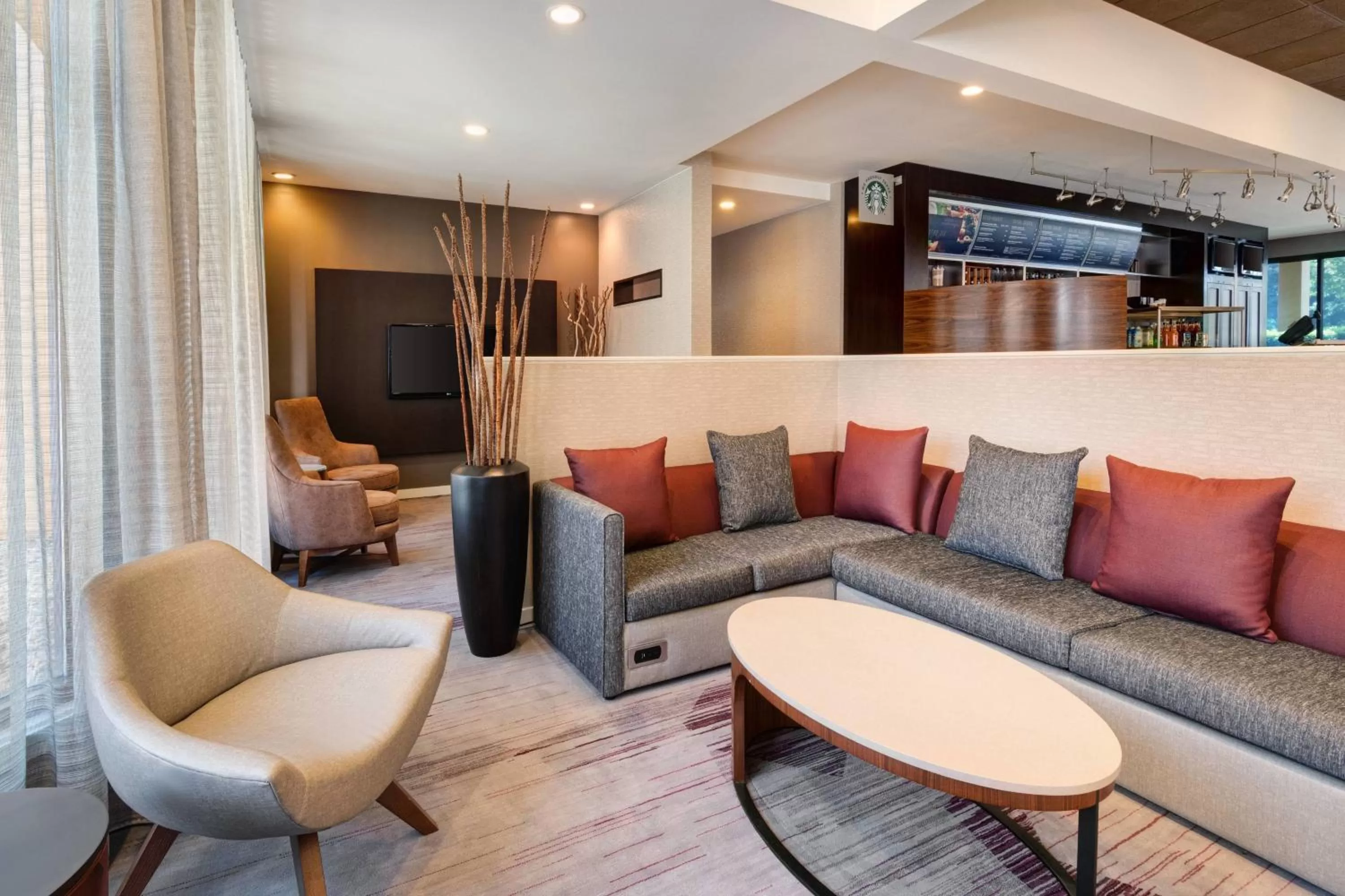 Lobby or reception in Courtyard by Marriott Atlanta Executive Park/Emory