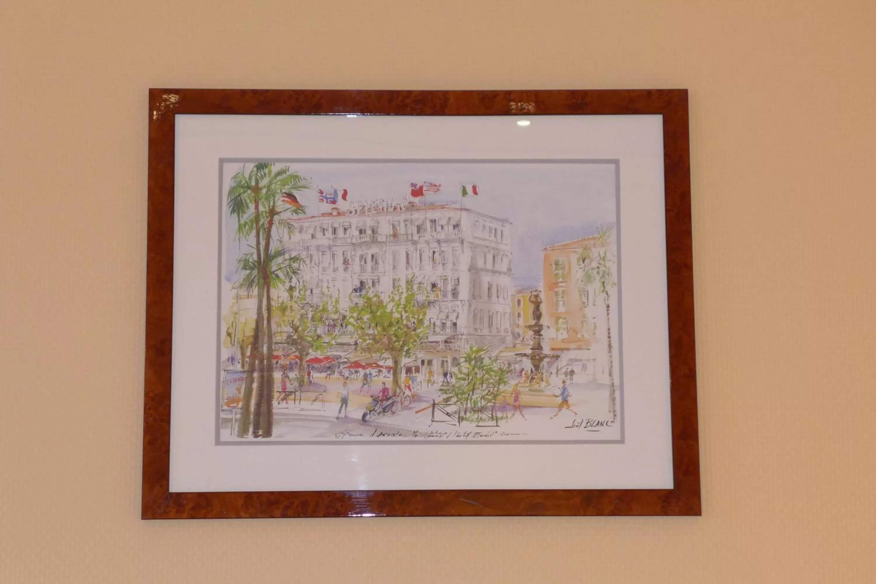 Decorative detail in Hotel Splendid