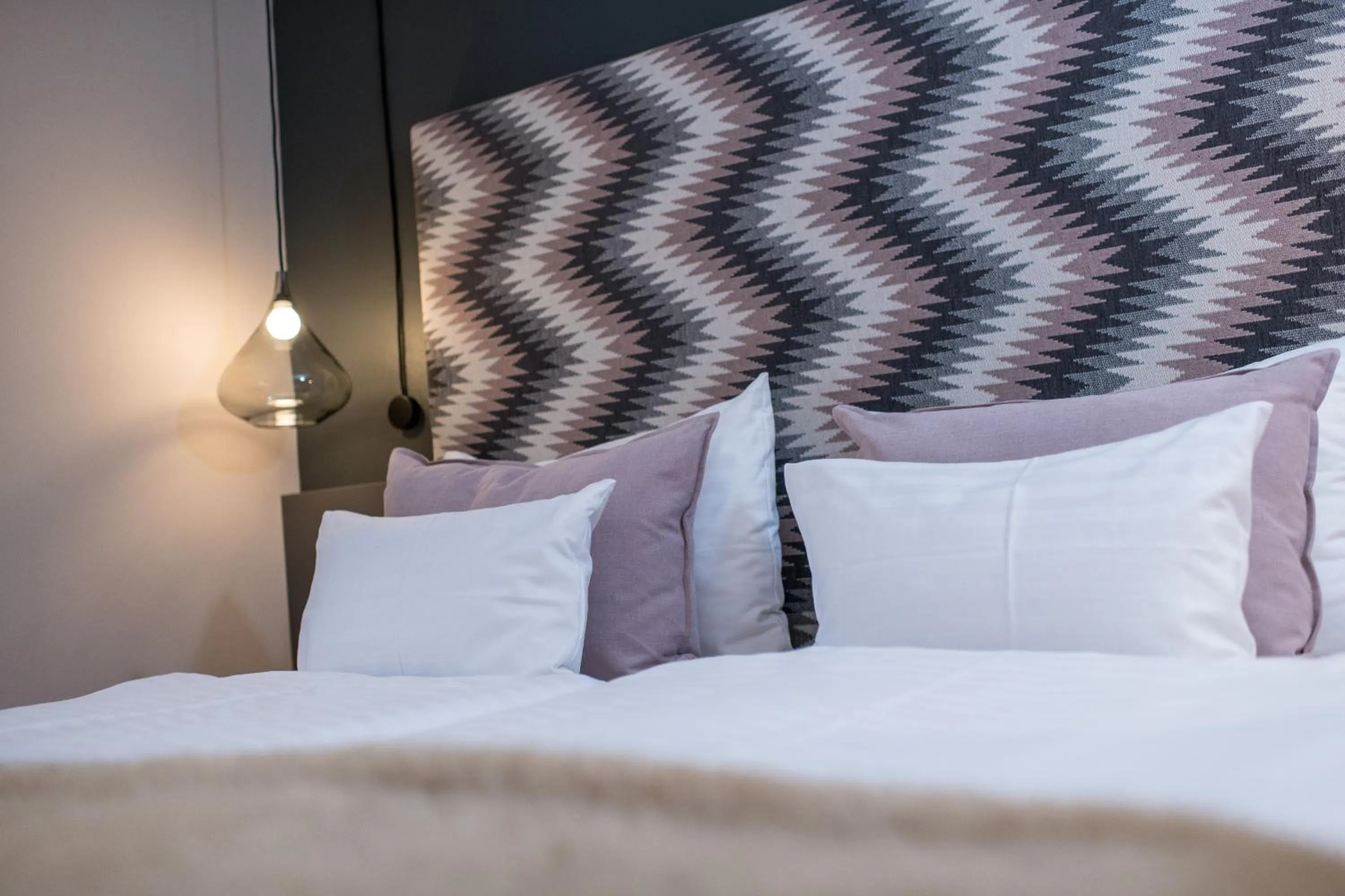 Decorative detail, Bed in Hotel Moserhof