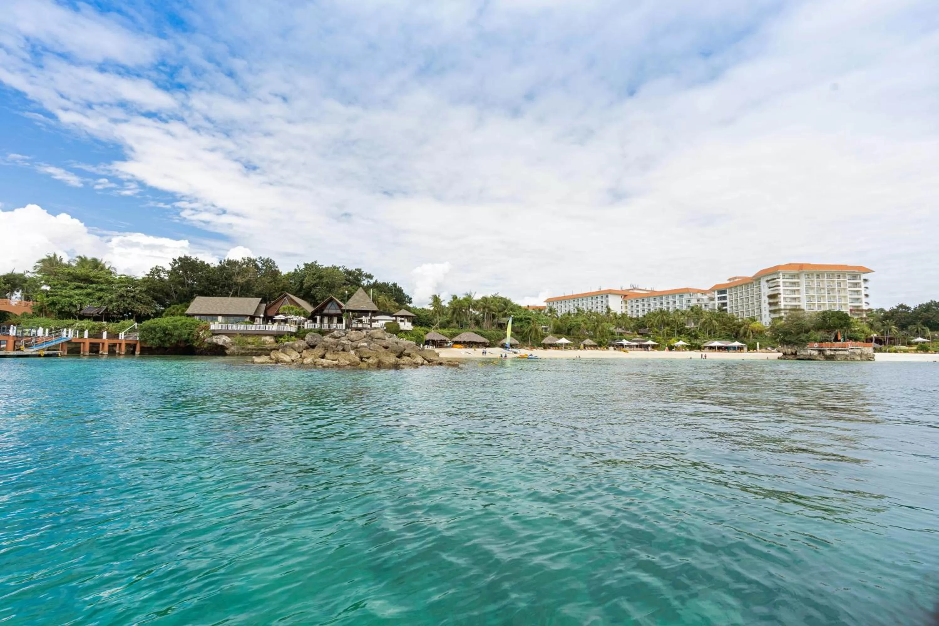 Property building in Shangri-La Mactan, Cebu