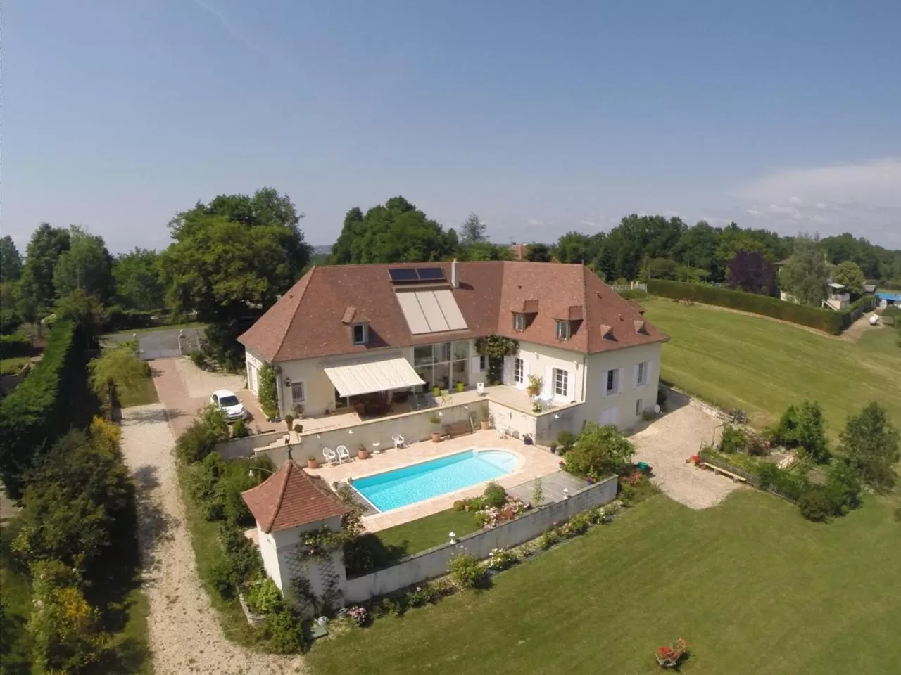 Bird's eye view, Bird's-eye View in La Maison du Parc