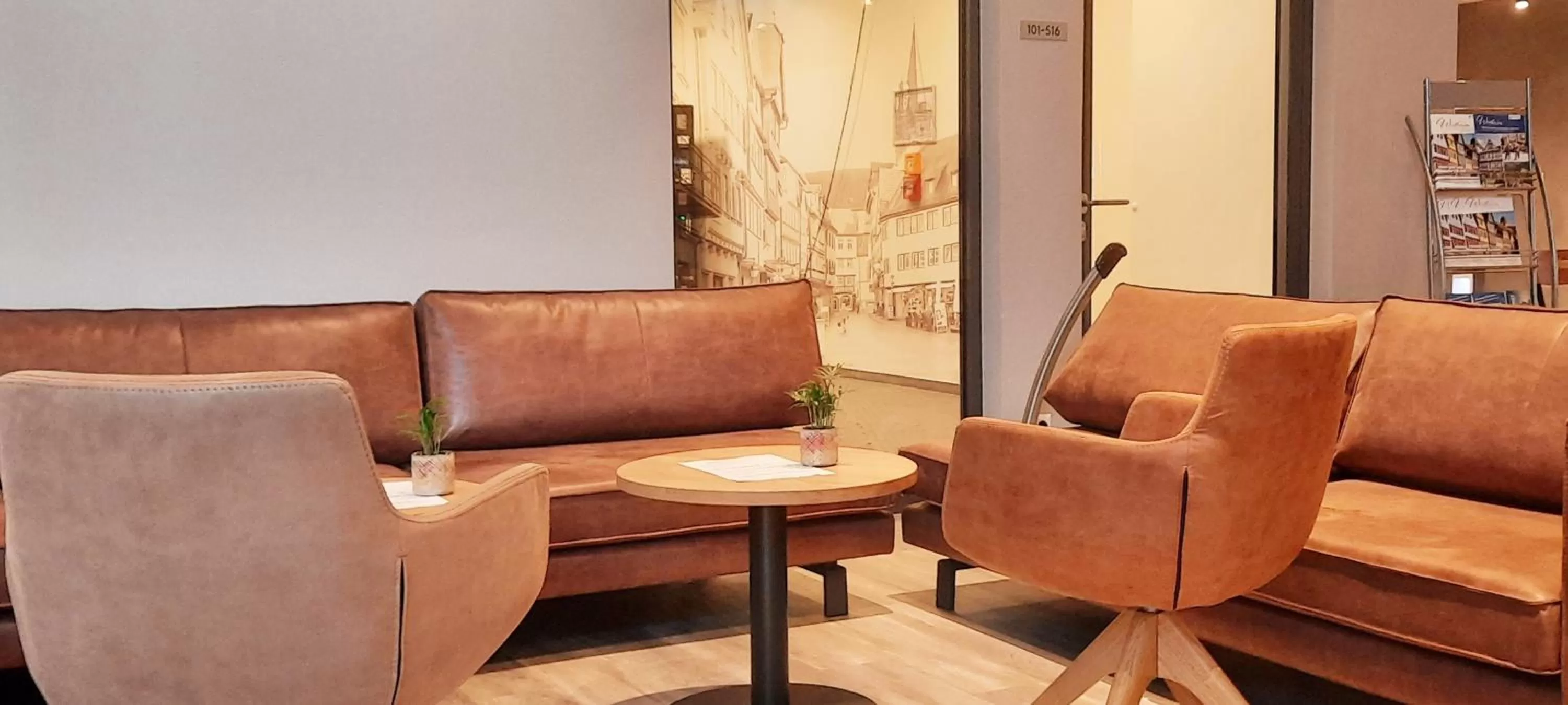 Lobby or reception in Euro Hotel Wertheim