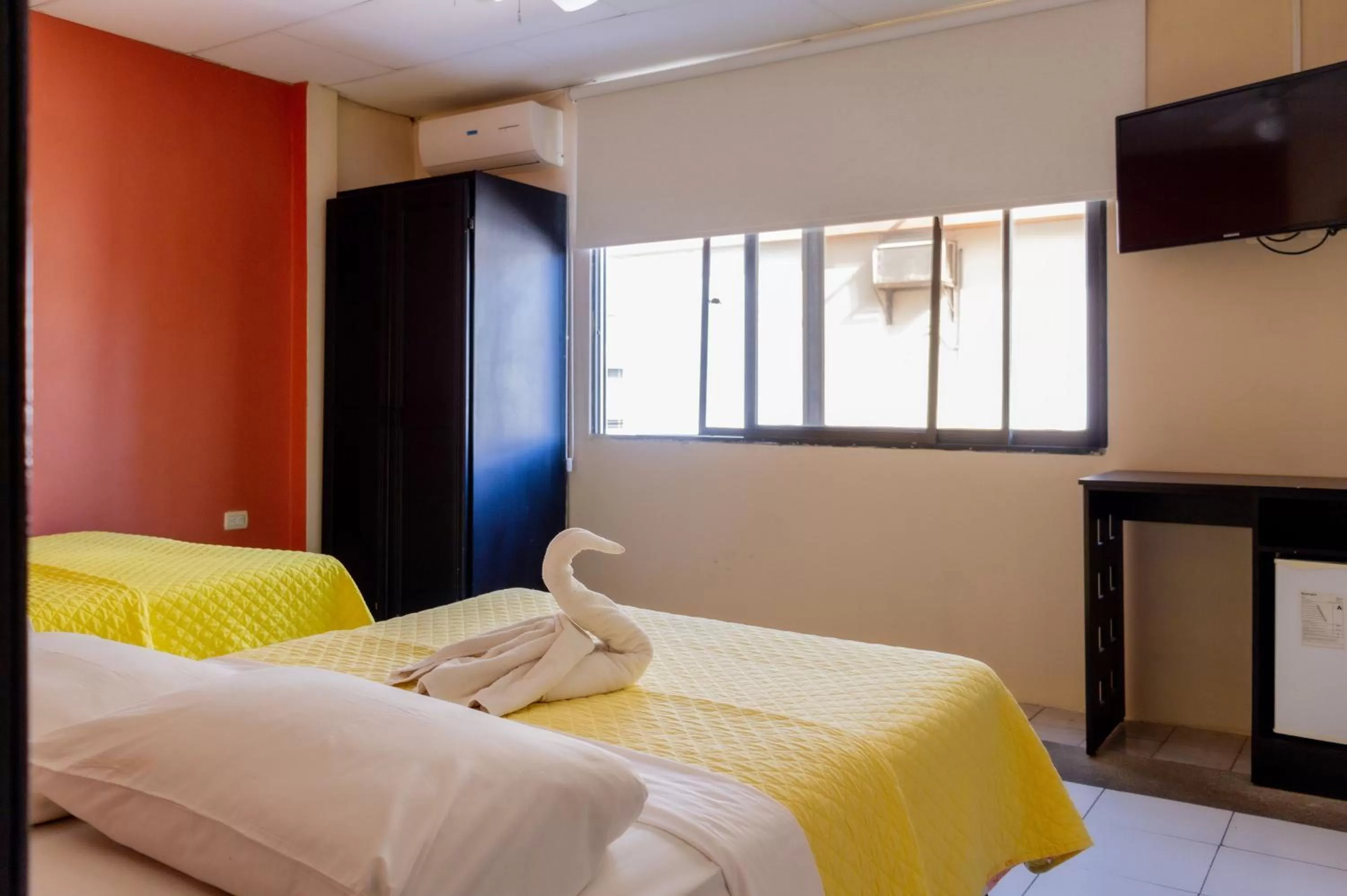 Bed in Hostal Antares