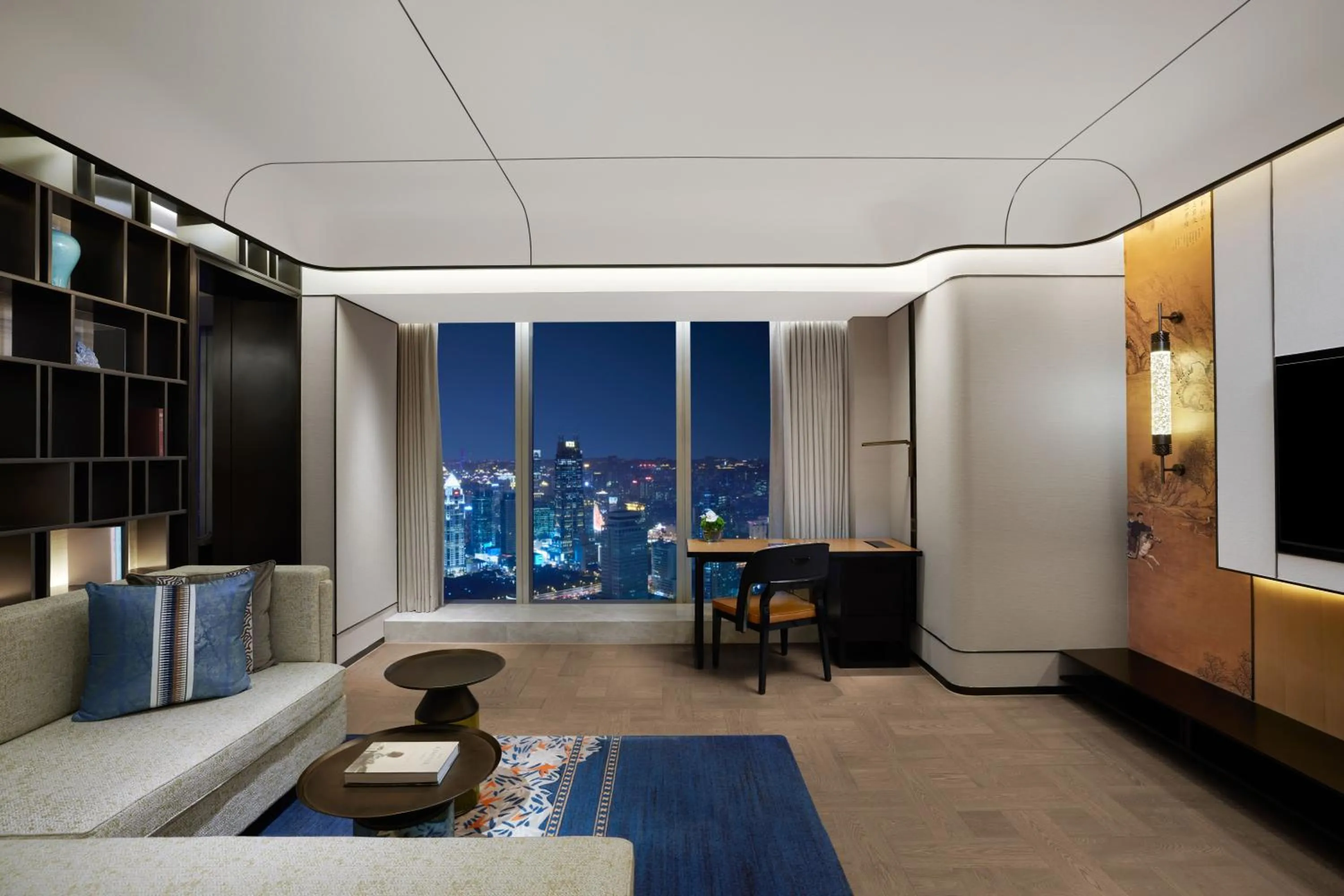 Living room in Conrad Shanghai