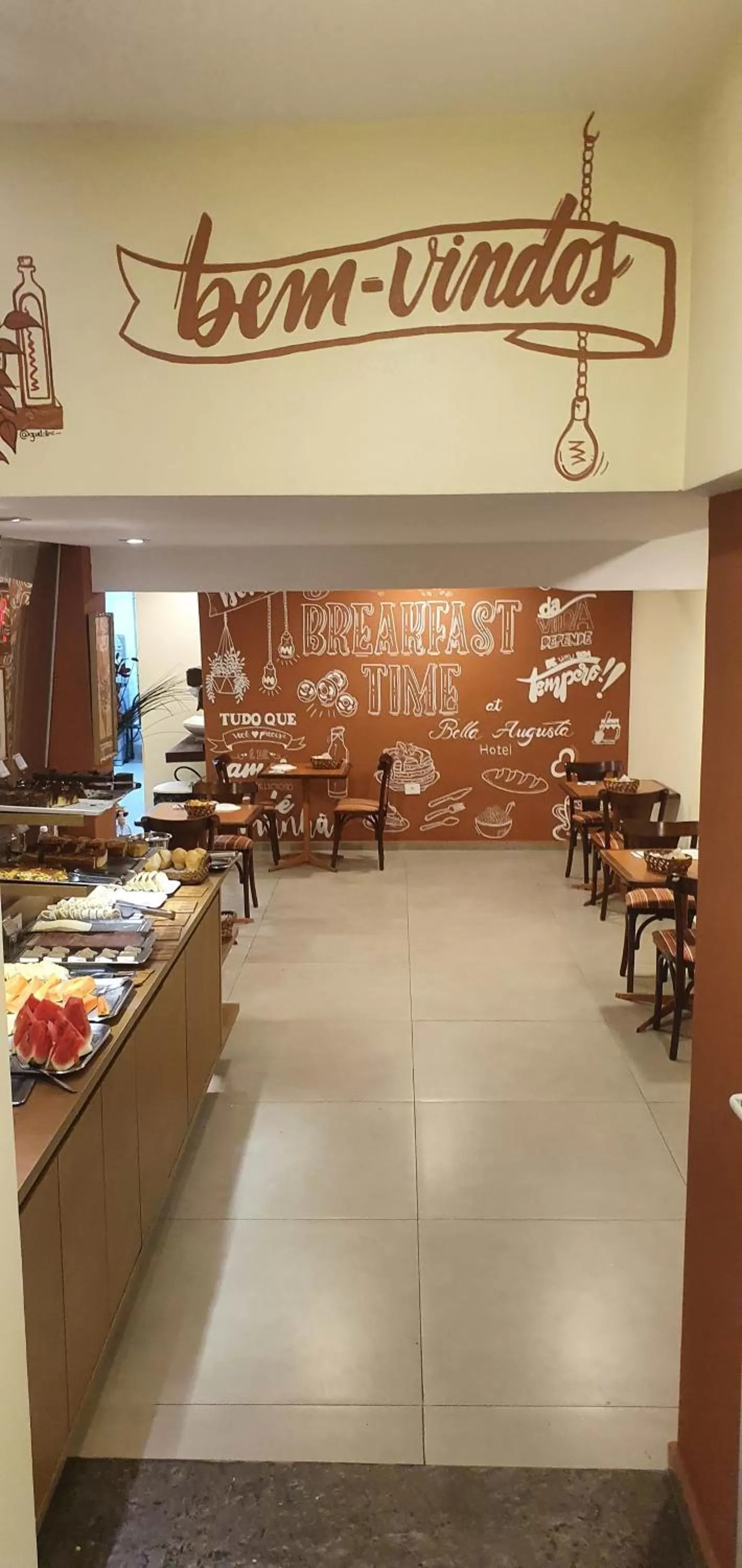 Breakfast, Restaurant/Places to Eat in Bella Augusta Hotel