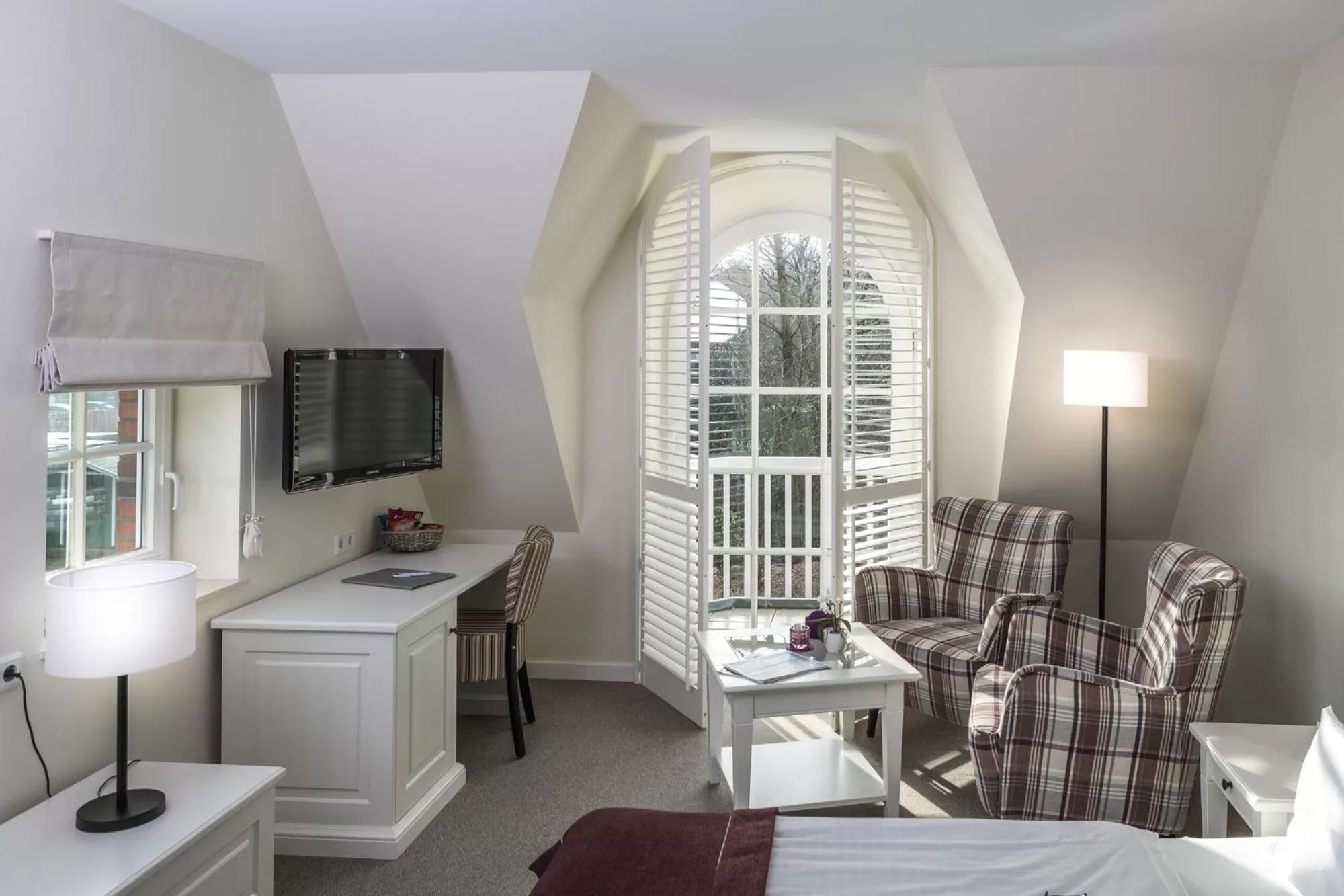 TV and multimedia, Bed in Hotel Landhaus Ellerbrock