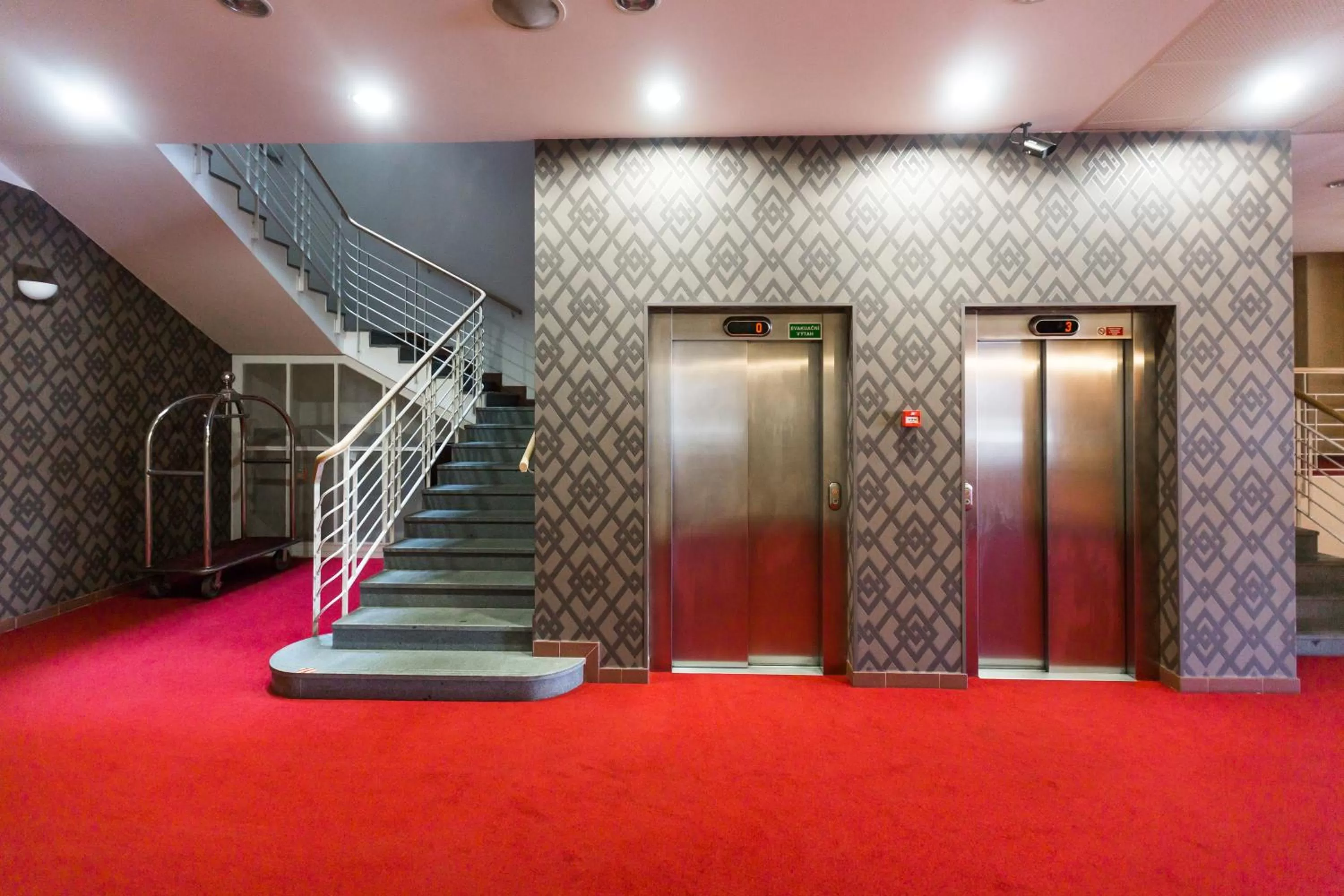 elevator in Hotel U Beránka Náchod