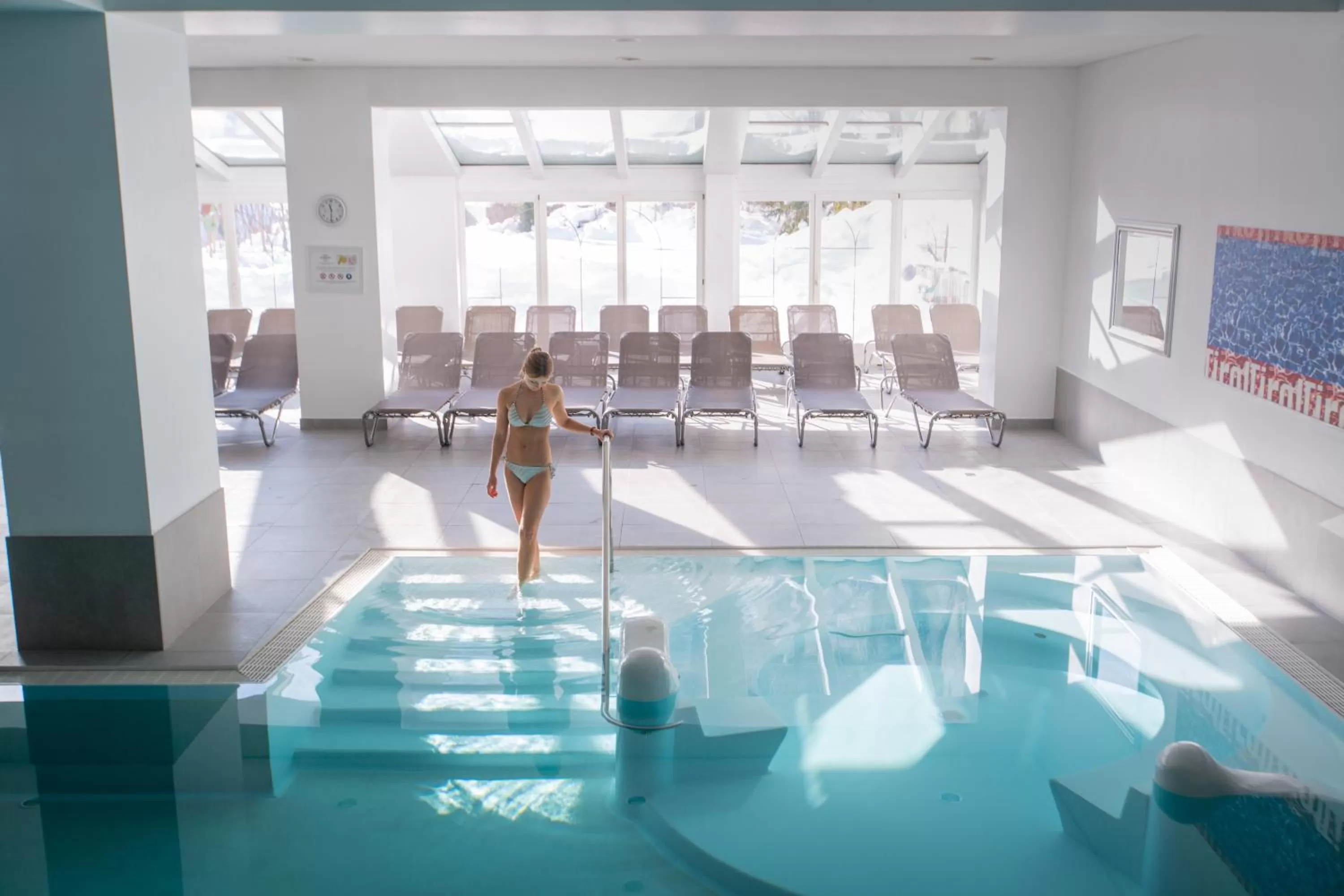 Swimming pool in Wellnesshotel Mein Almhof Superior
