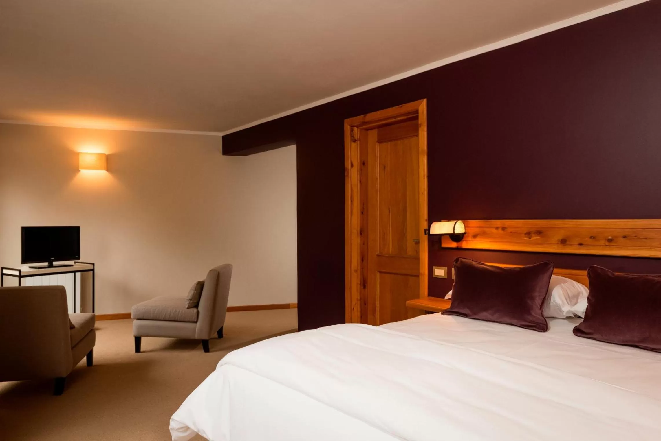 Bed in Hosteria La Camila