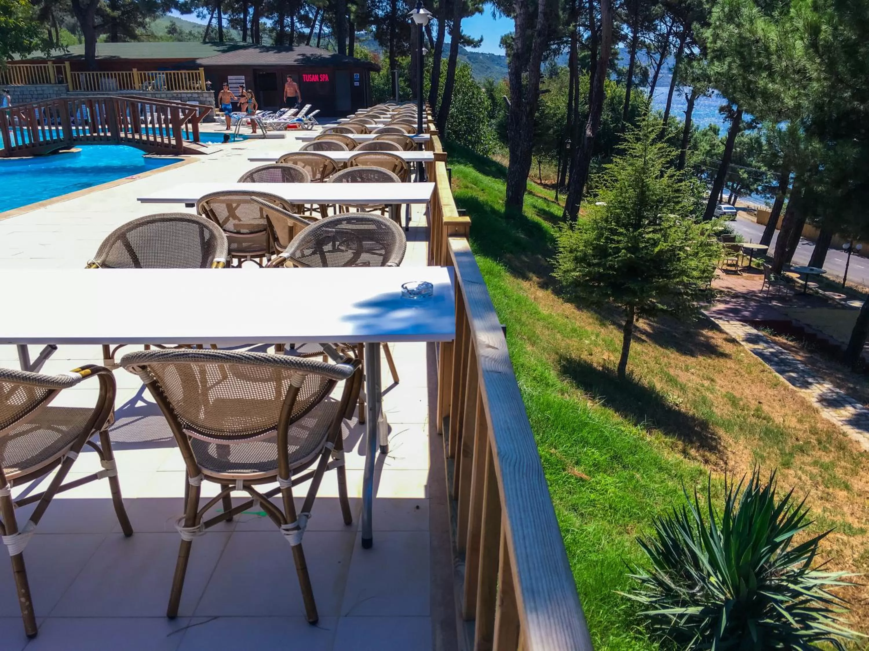 Dining area in Troia Tusan Hotel