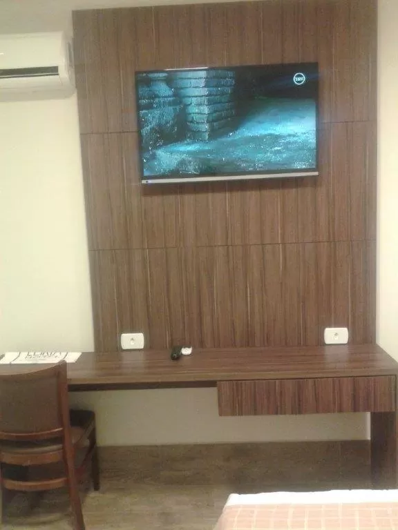 TV/Entertainment Center in Hotel Leiria