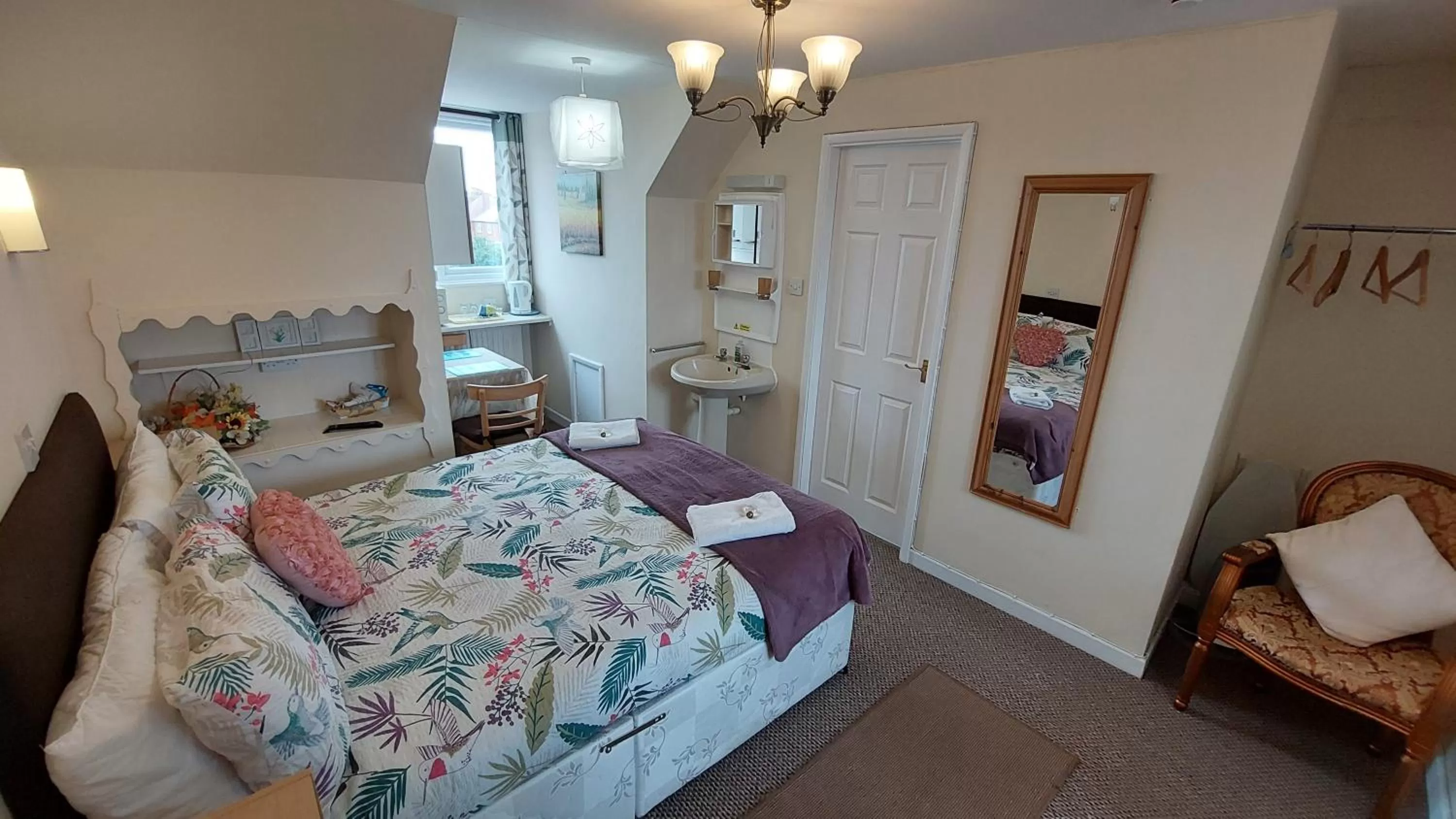 Bed in Tennyson Lodge