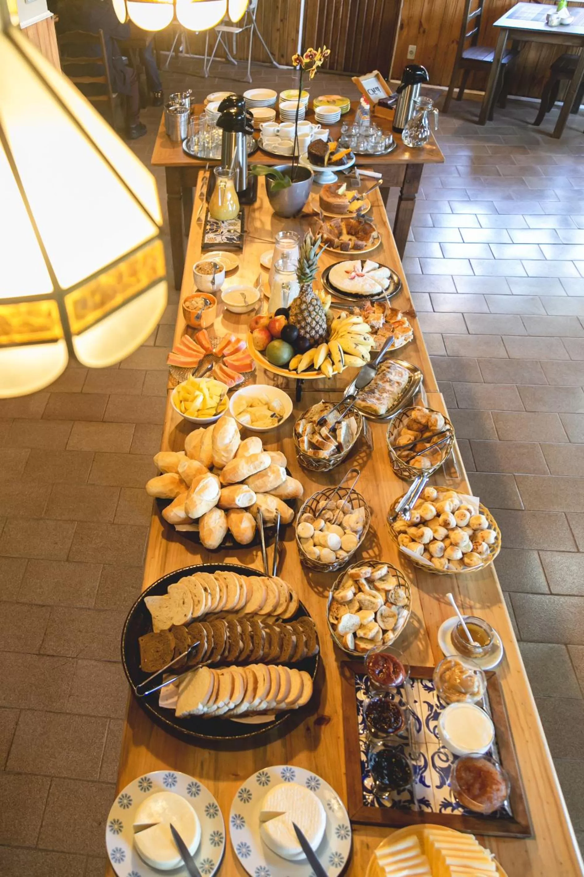 Food and drinks in Pousada Aguia da Montanha