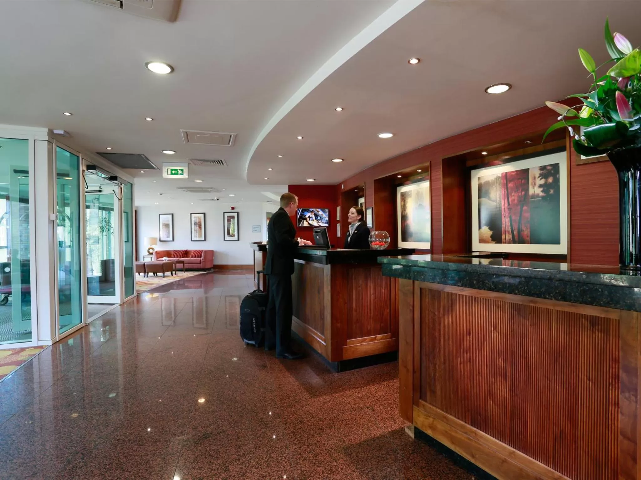 Lobby or reception in Macdonald Portal Hotel, Spa & Golf Resort