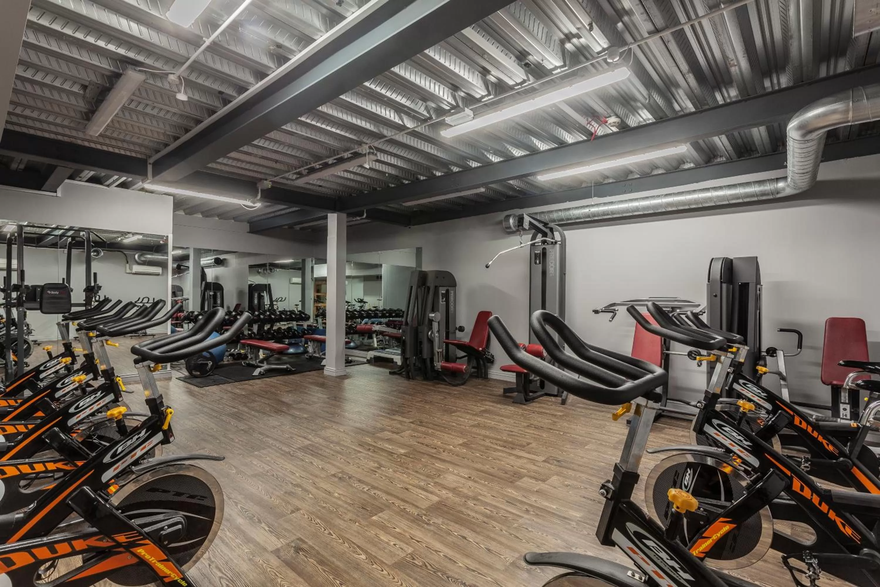 Fitness centre/facilities in Radisson Blu Hotel, Cork