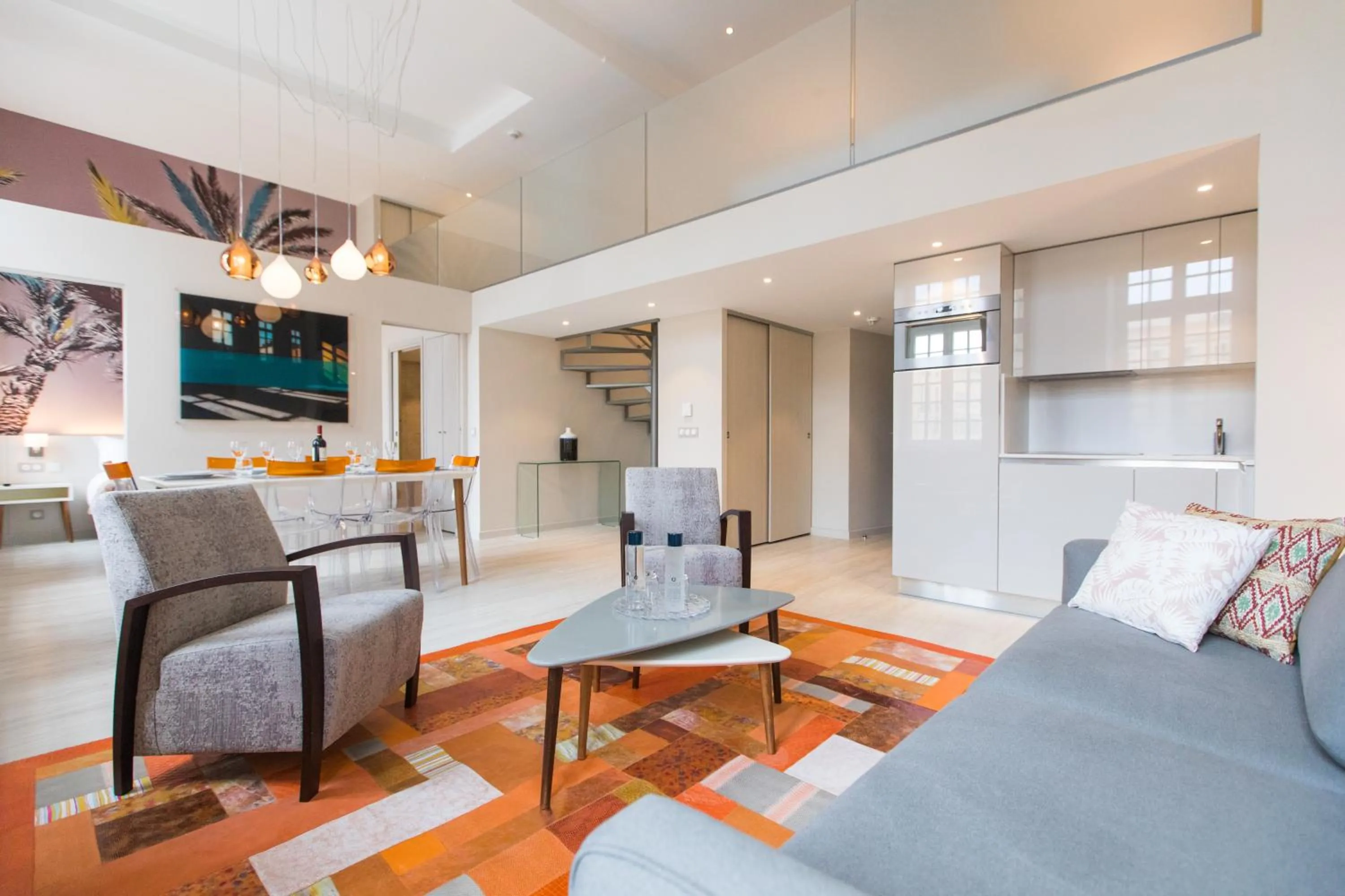 Living room in Palais Saleya Boutique Hôtel