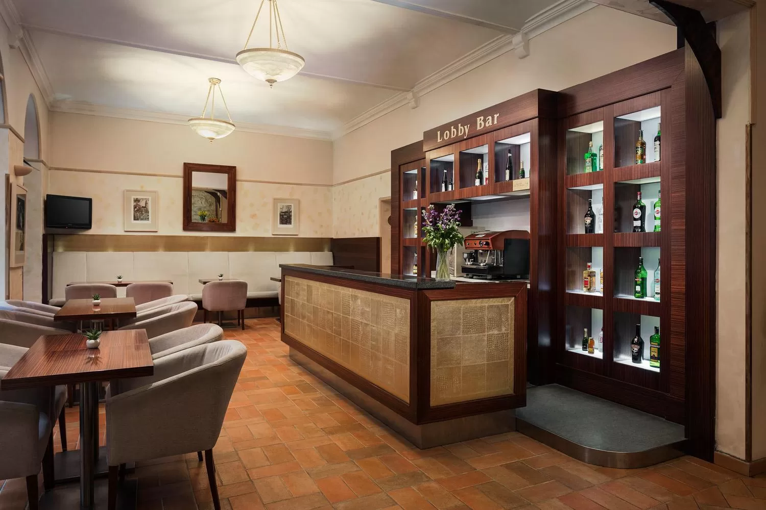 Lobby or reception in Hotel Praga 1