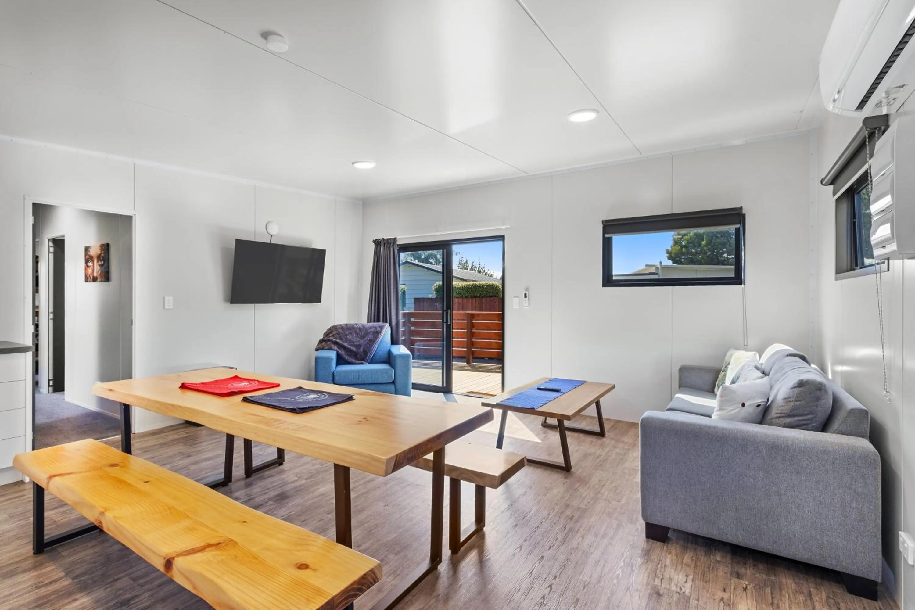 Dining area in North South Holiday Park