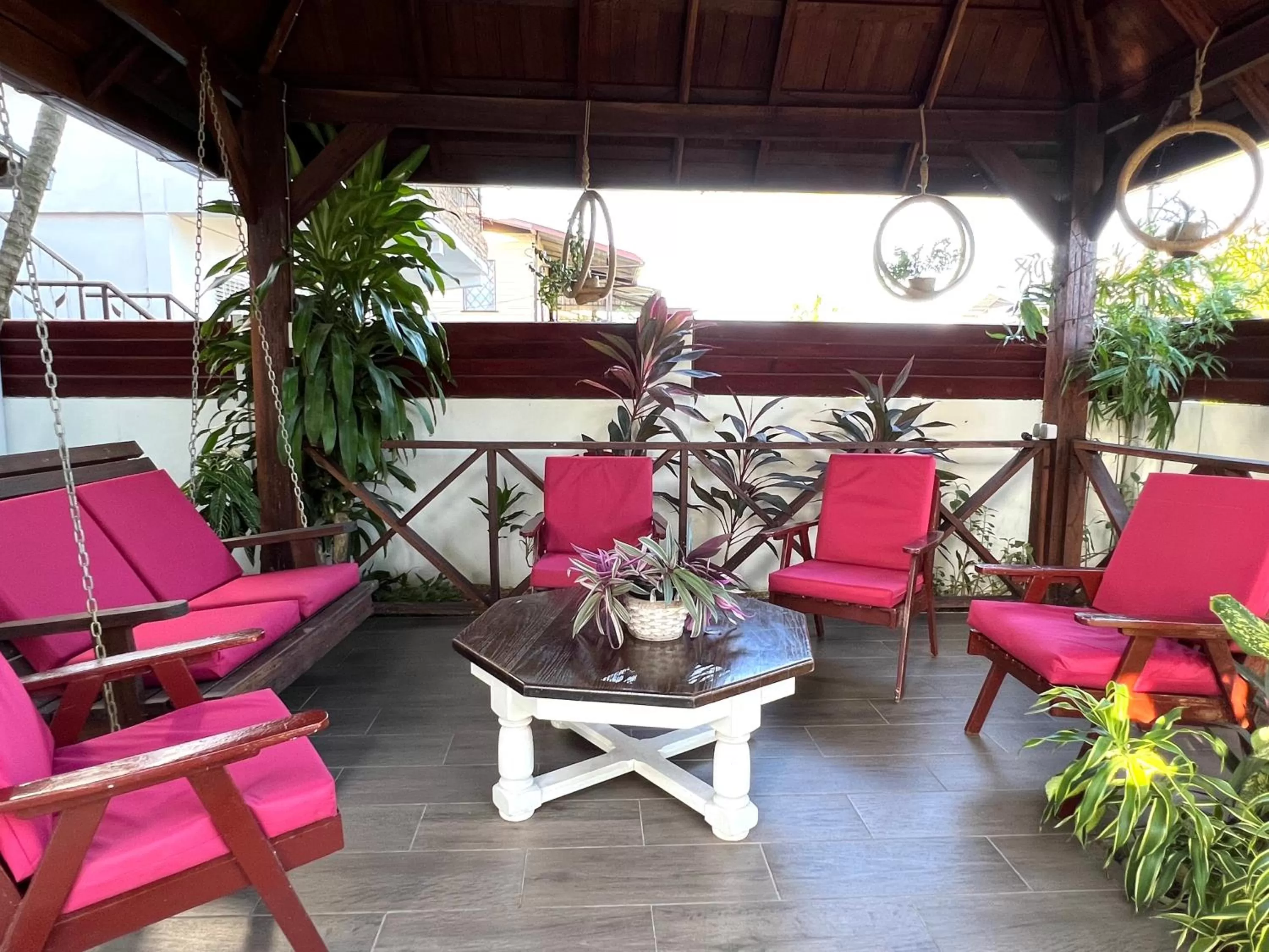Patio in Villa Famiri Boutique hotel