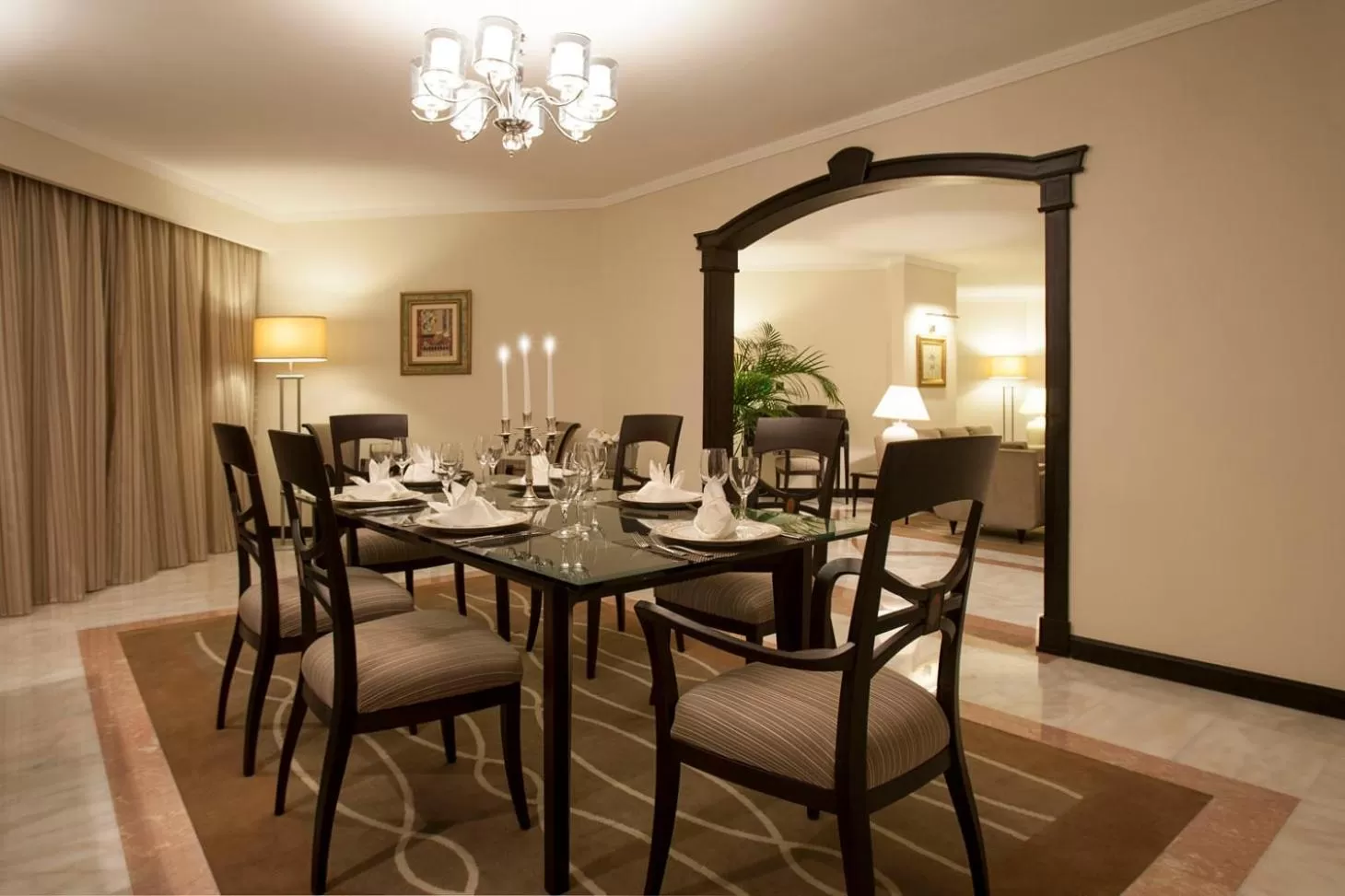 Dining area in Danat Al Ain Resort