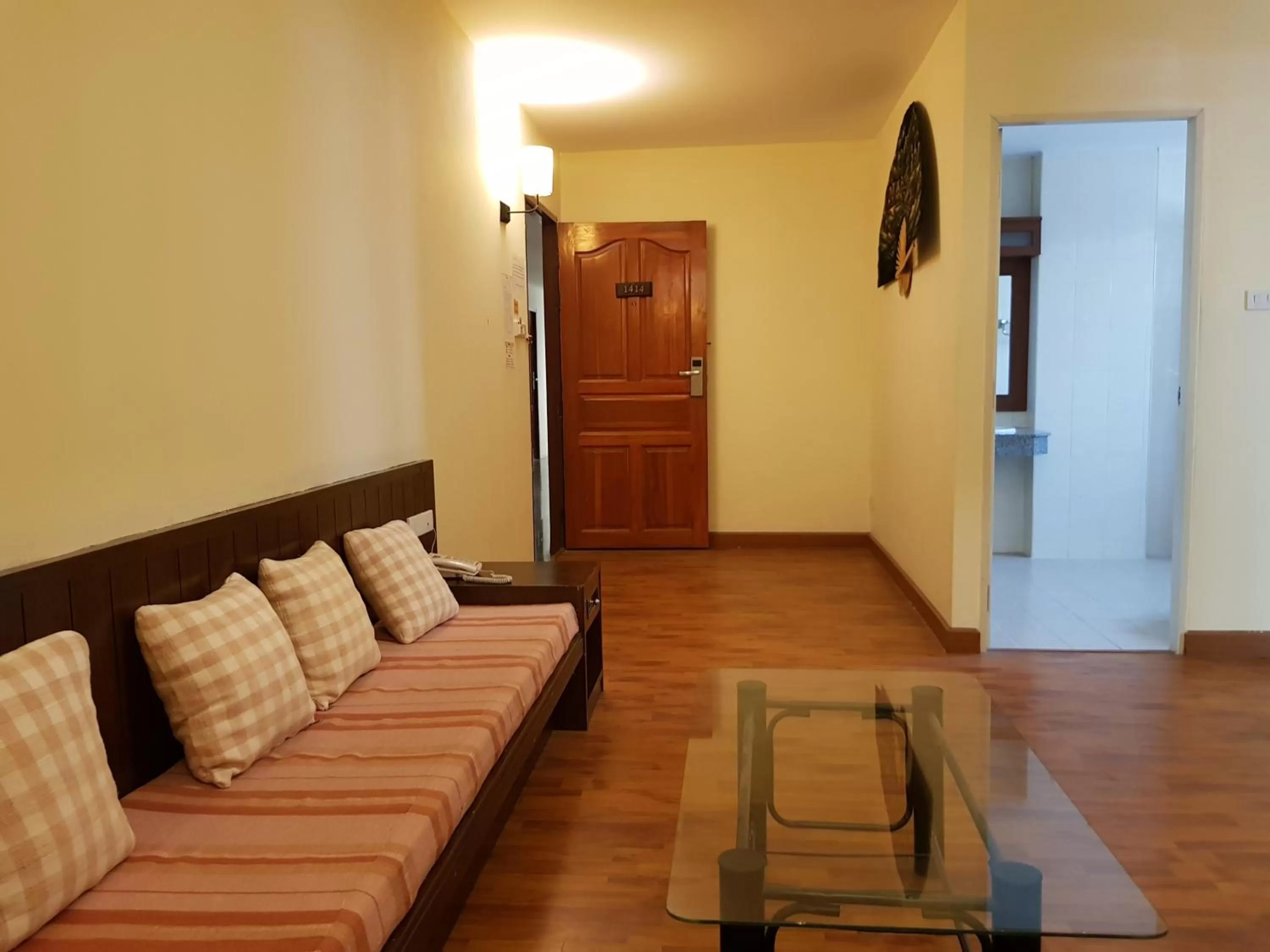 Living room in Pangviman Place Resotel SHA Plus