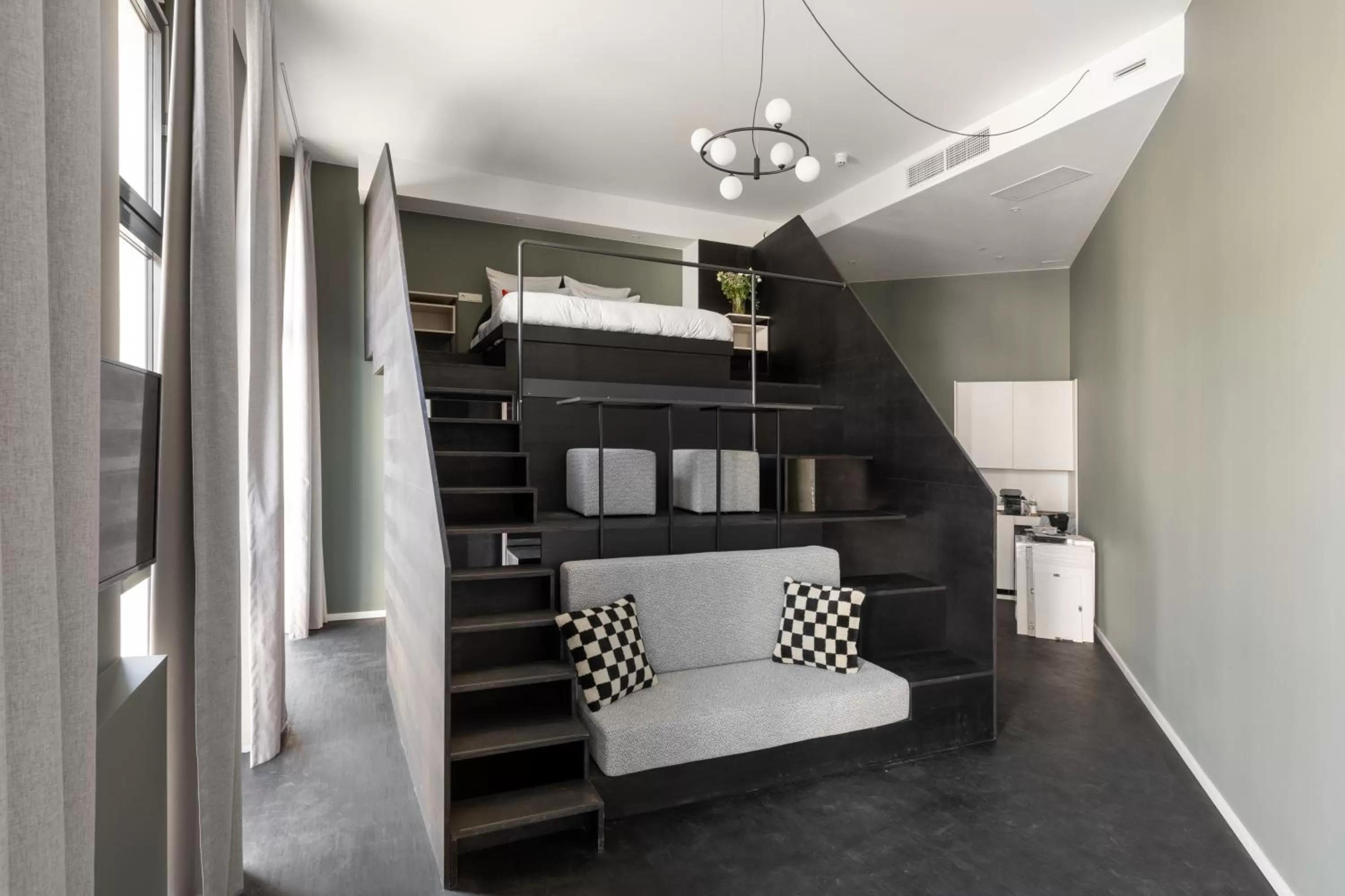 Kitchen or kitchenette in Numa Berlin Boxer