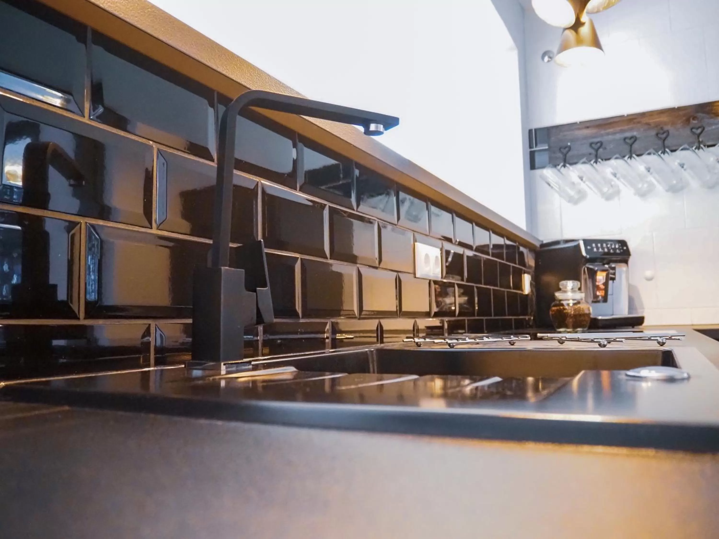 Kitchen or kitchenette in Sauna & Whirlpool - ALPENLIEBE APARTments