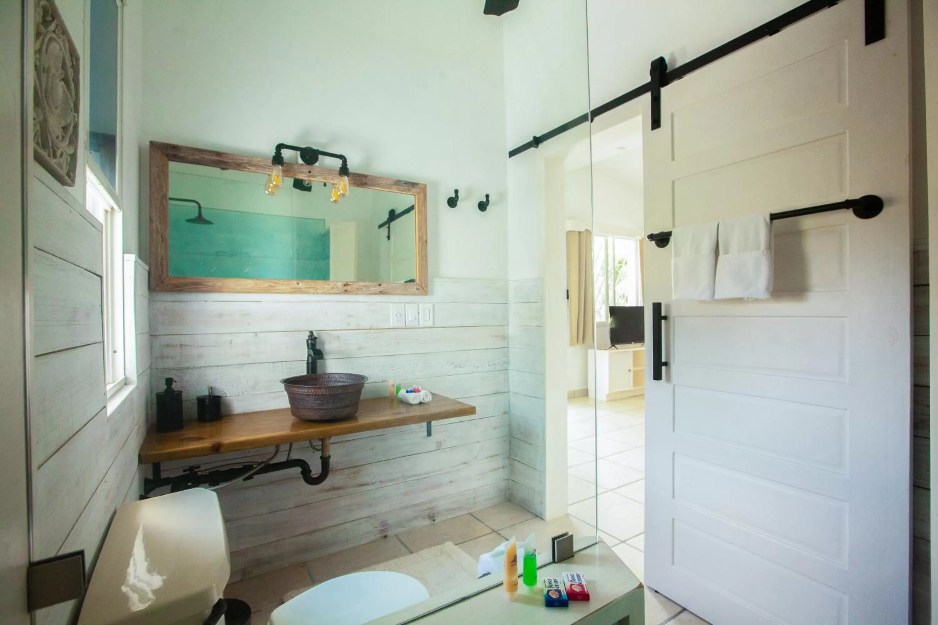 Bathroom in Treetops Hotel