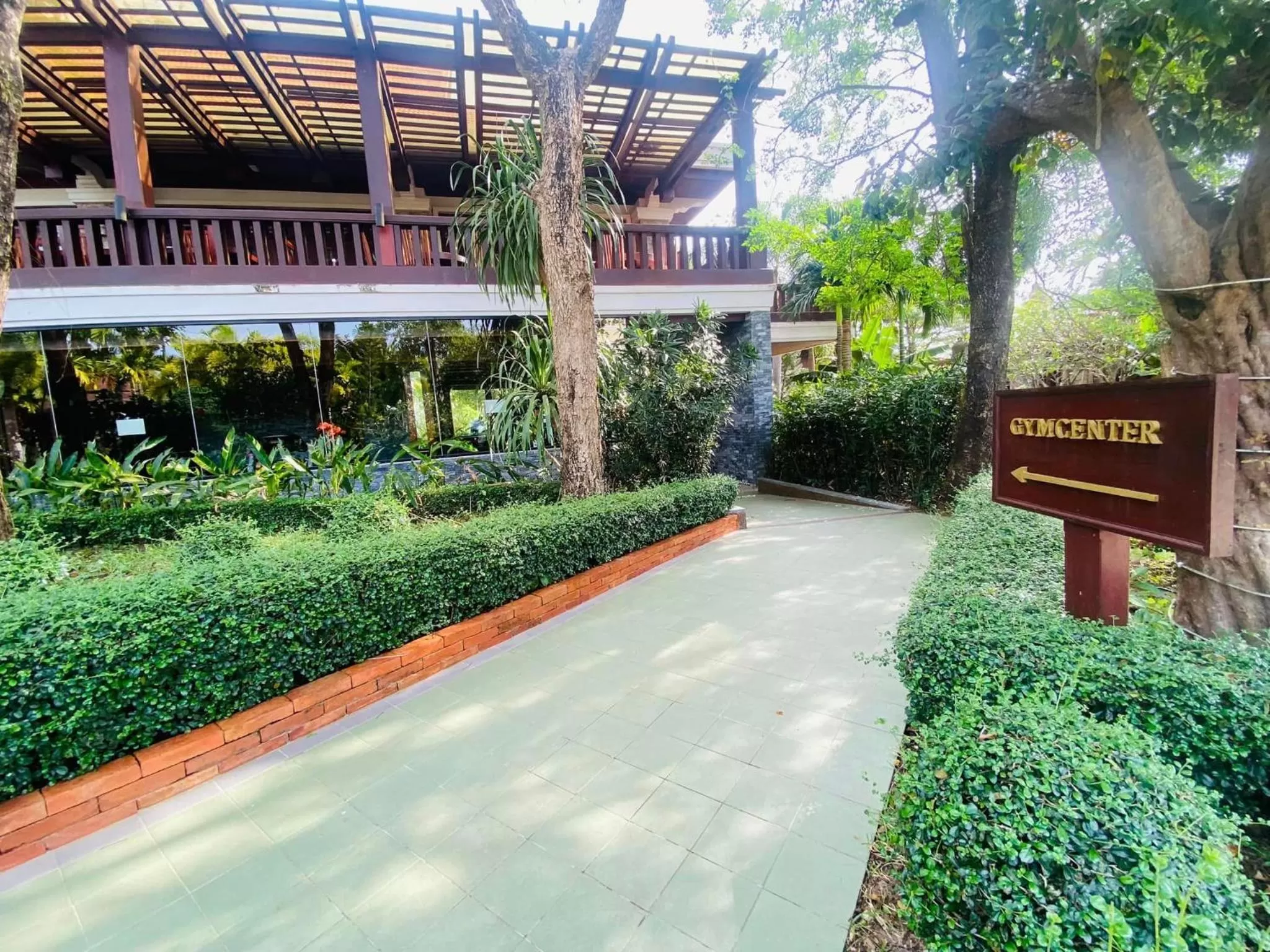 Fitness centre/facilities in Try Palace Resort-Kep