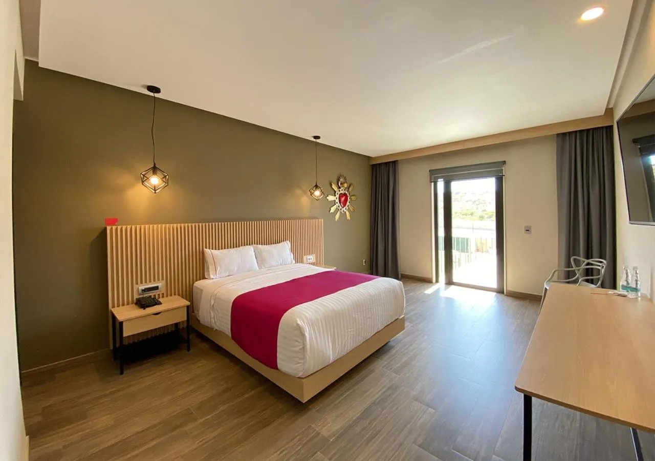 Bed in Hotel MX más san miguel de allende