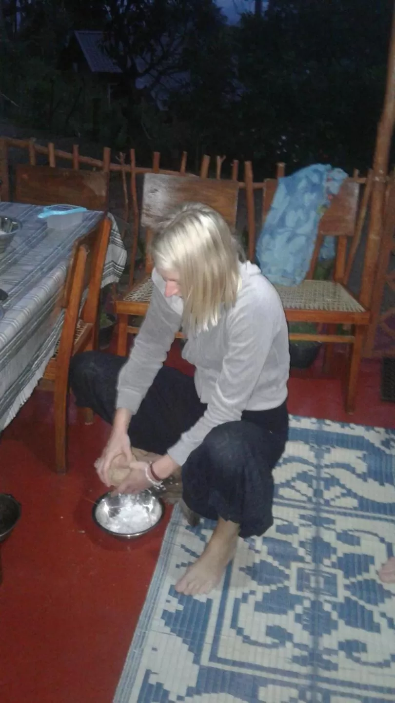 Dining area in Malithis lodge