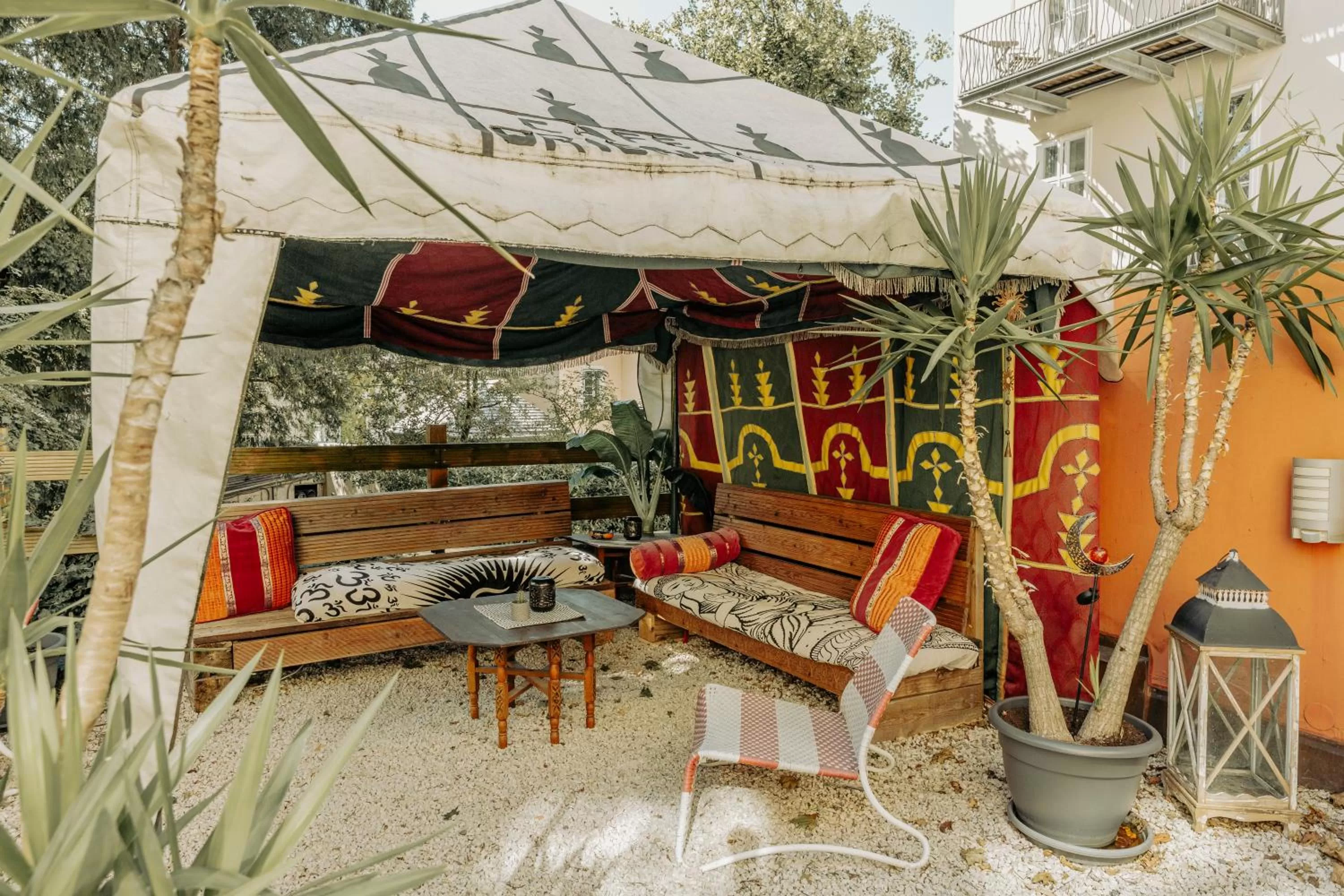 Patio in arte vida boutique guesthouse